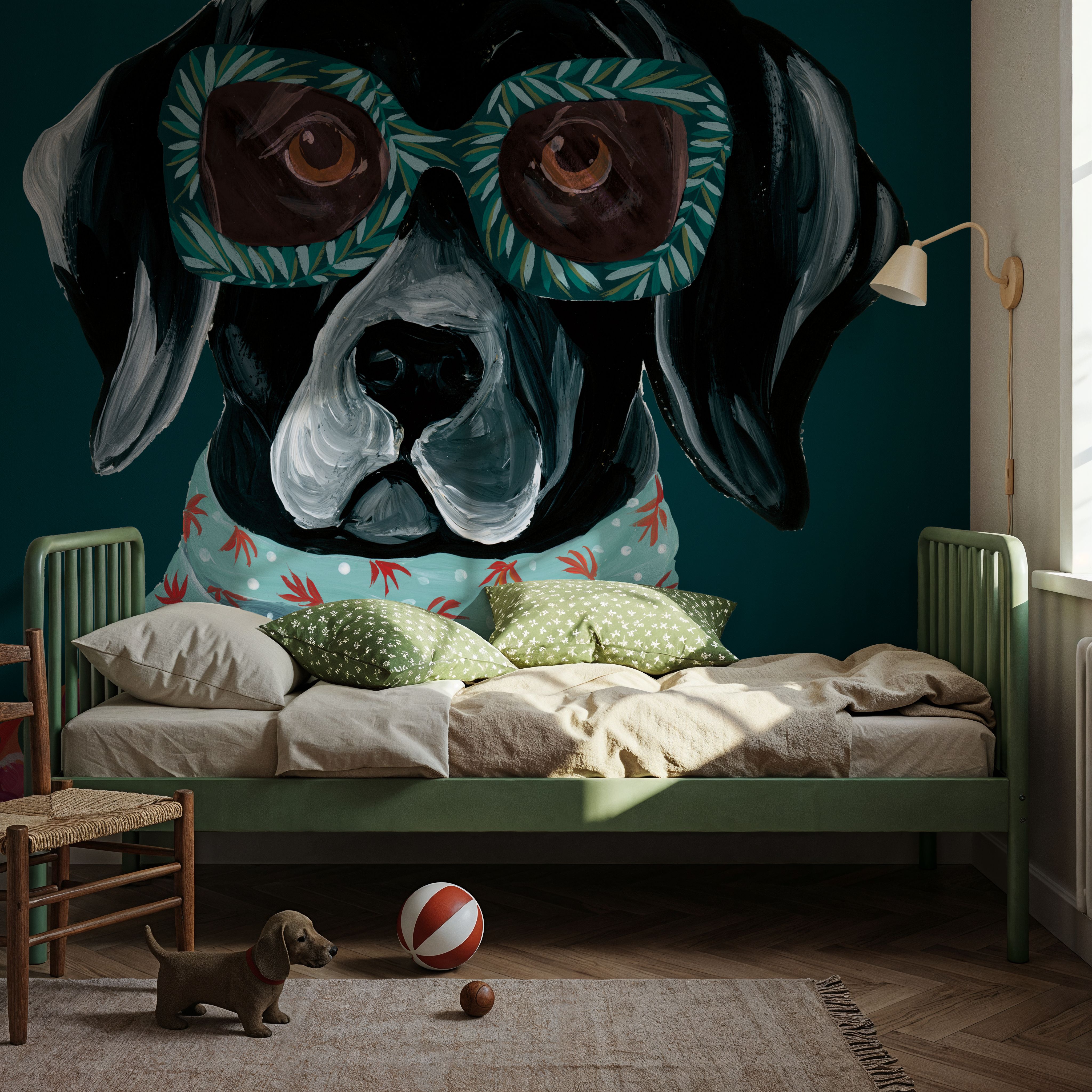 Dashing Labrador