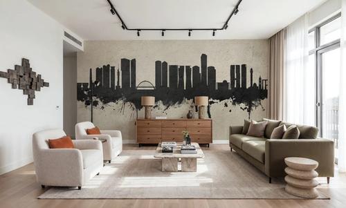 Tel Aviv Skyline Concrete