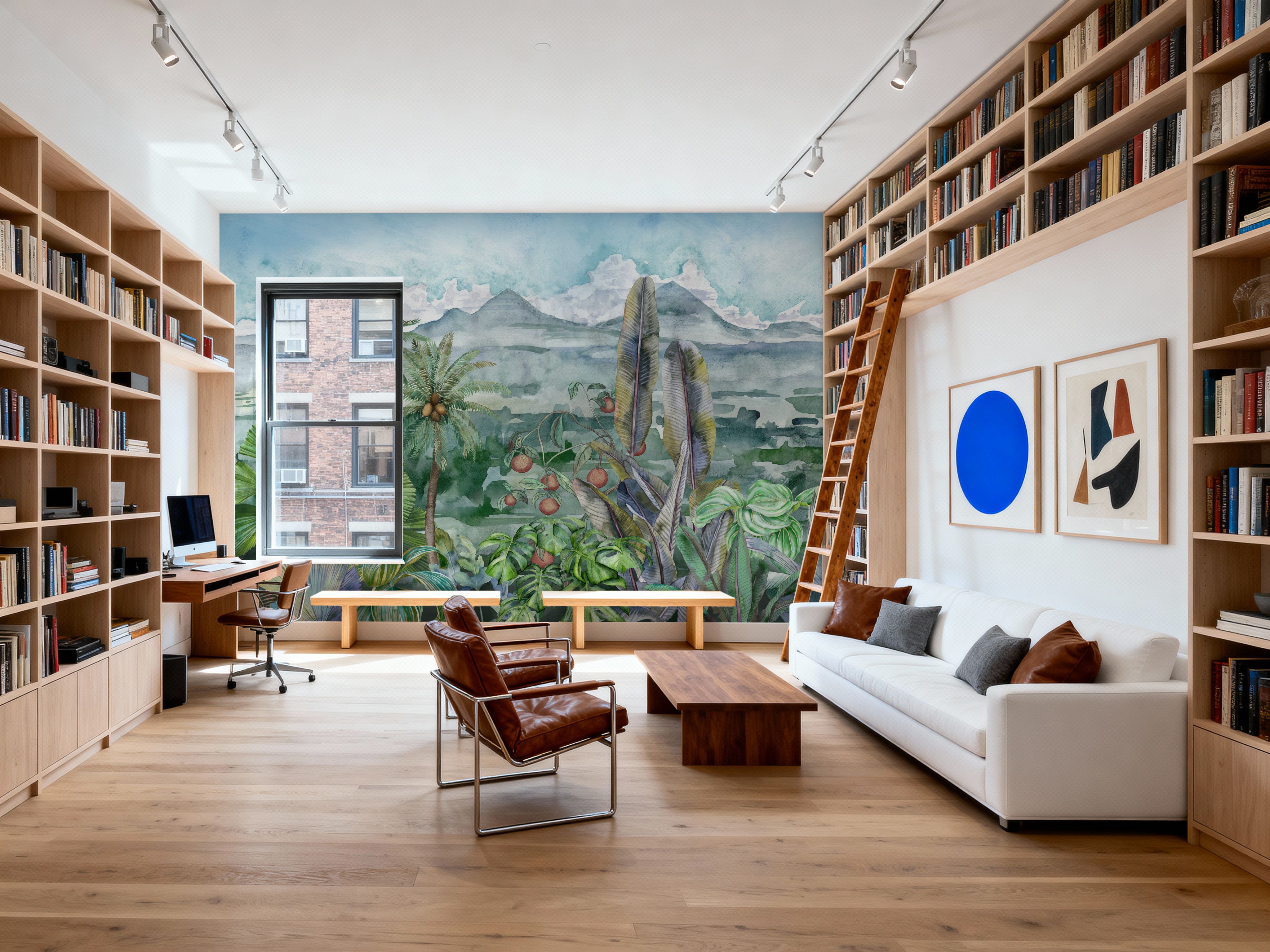 Tropical Haven, Papier peint