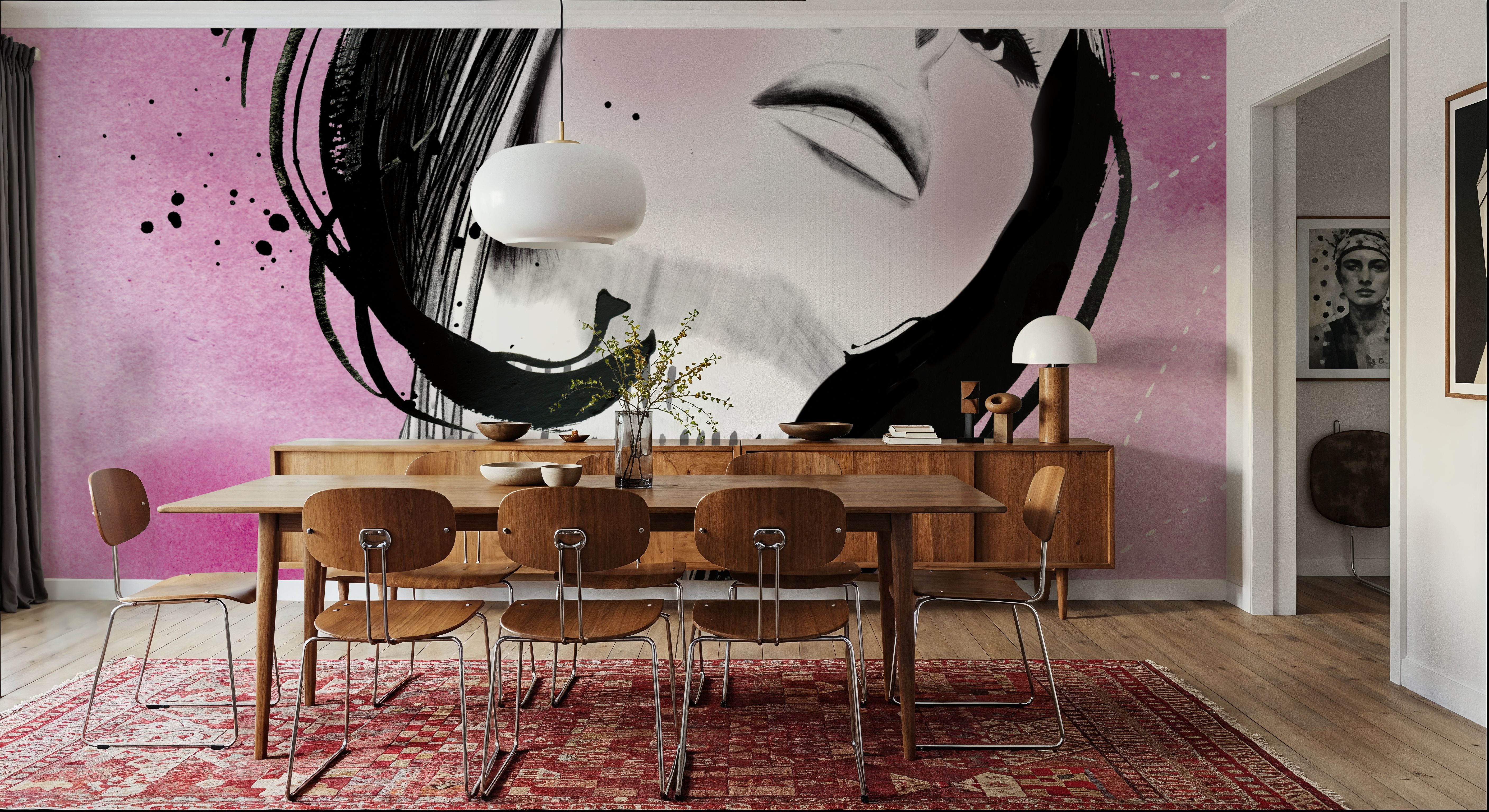 Moon Girl I, Wallpaper