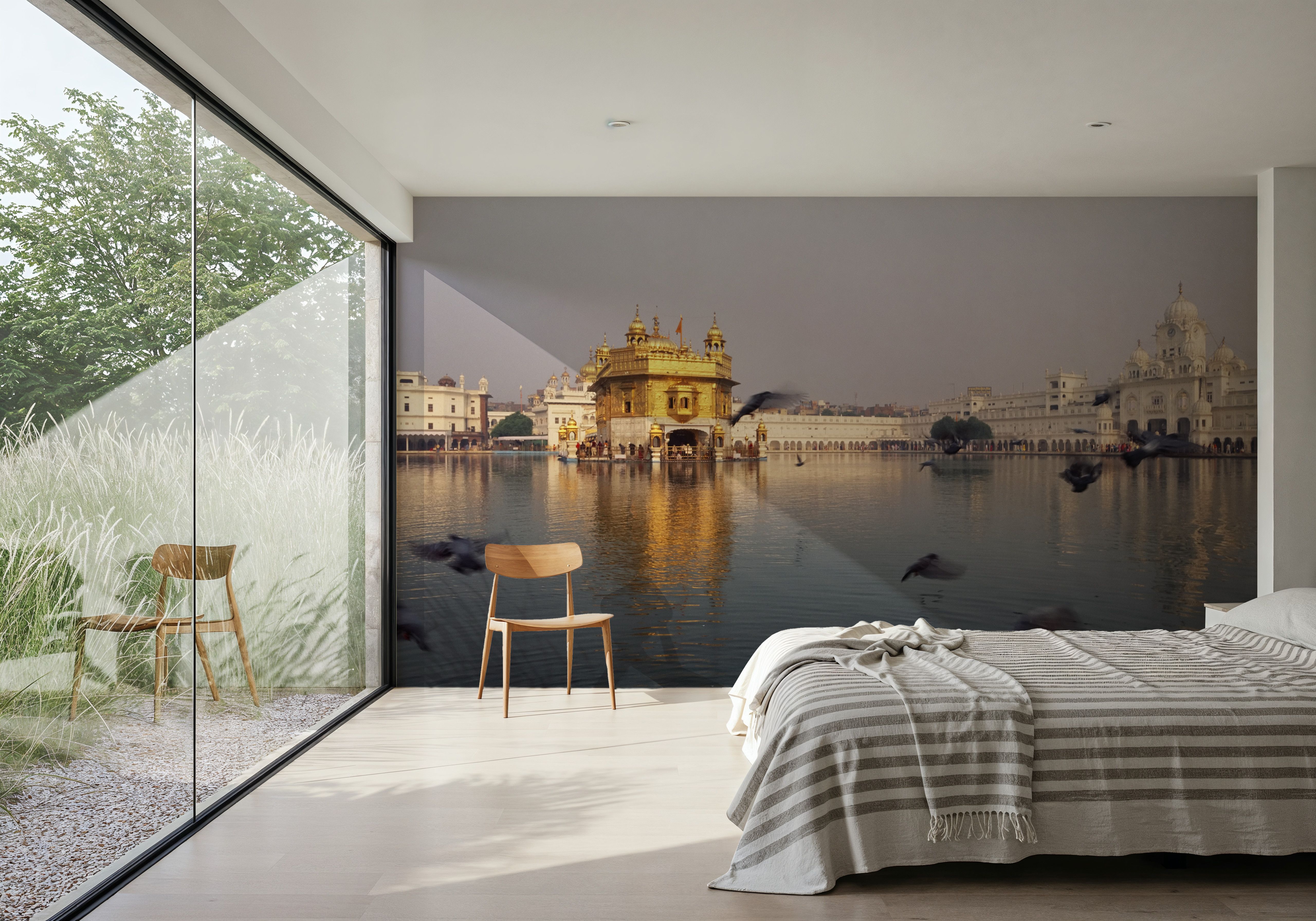 Golden Sanctuary Reflection