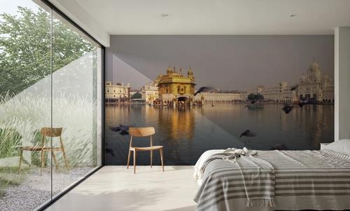 Golden Sanctuary Reflection