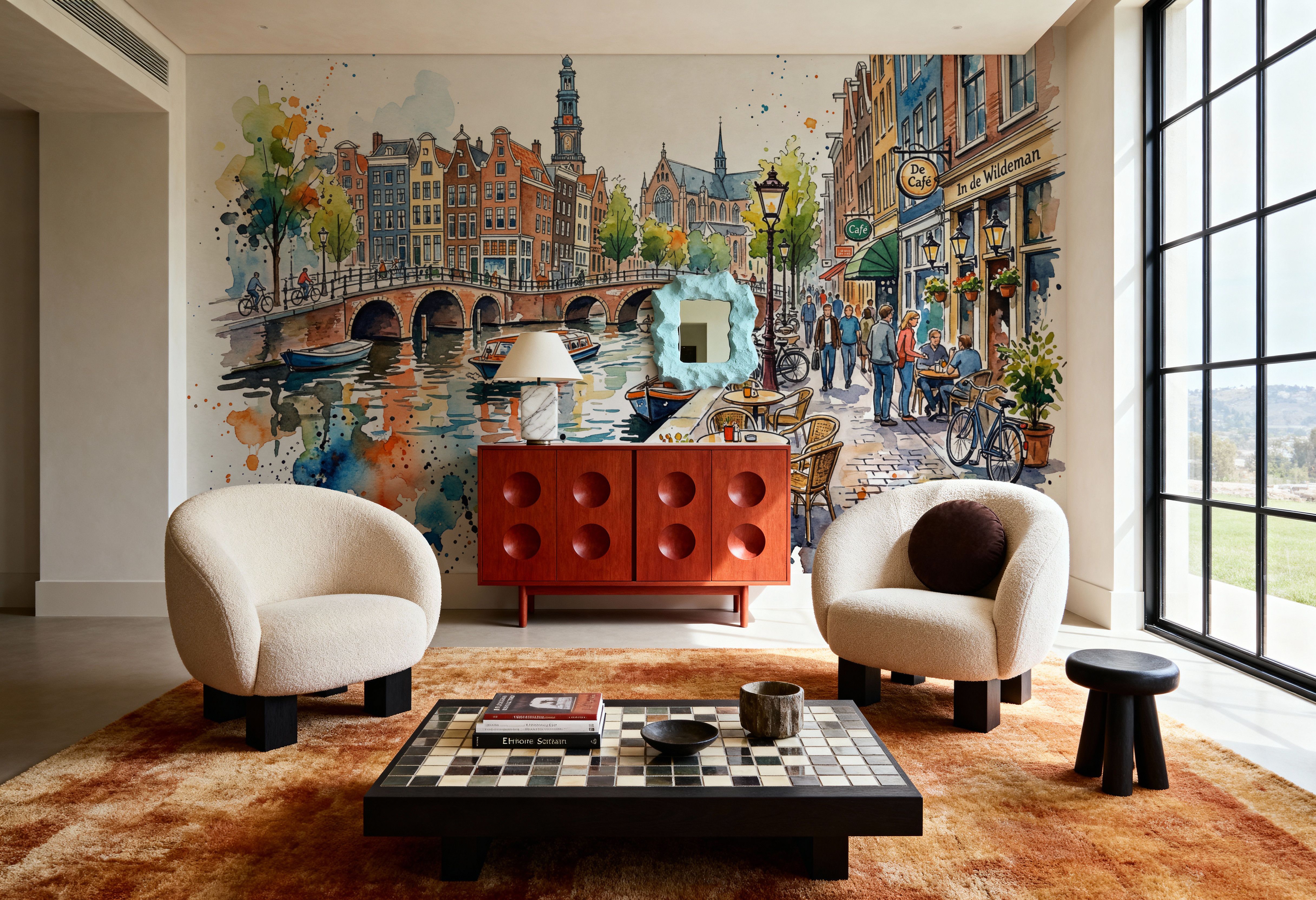 Amsterdam - Watercolor City Series