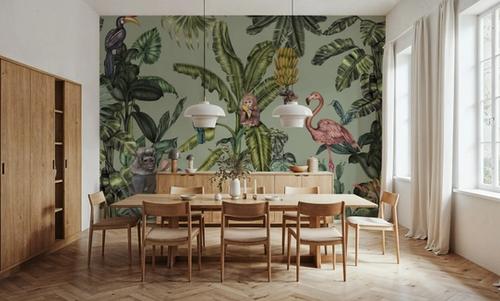 Monkeys With Birds, Pistachio