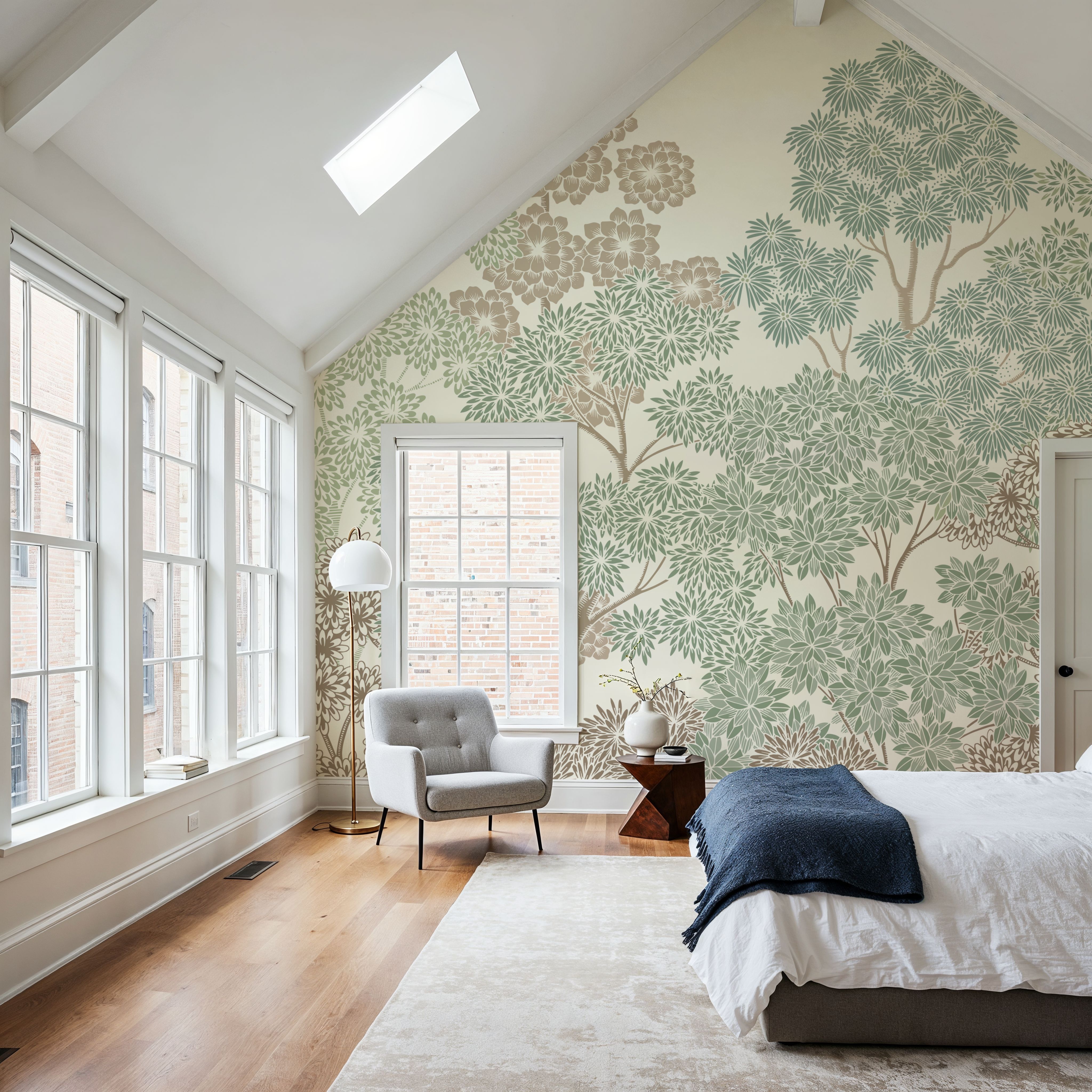 Overleaf Woodland, Light Green