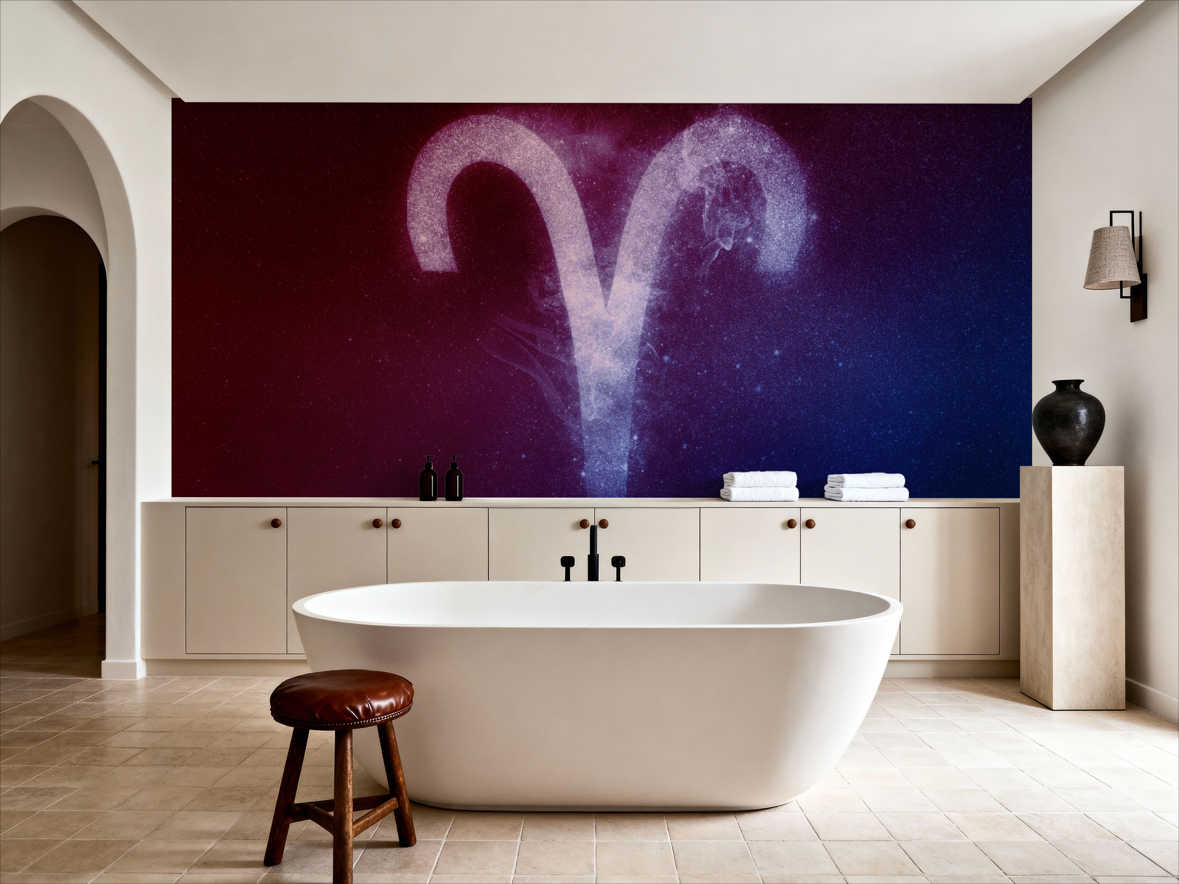 Aries Zodiac of Stars , Wallpaper