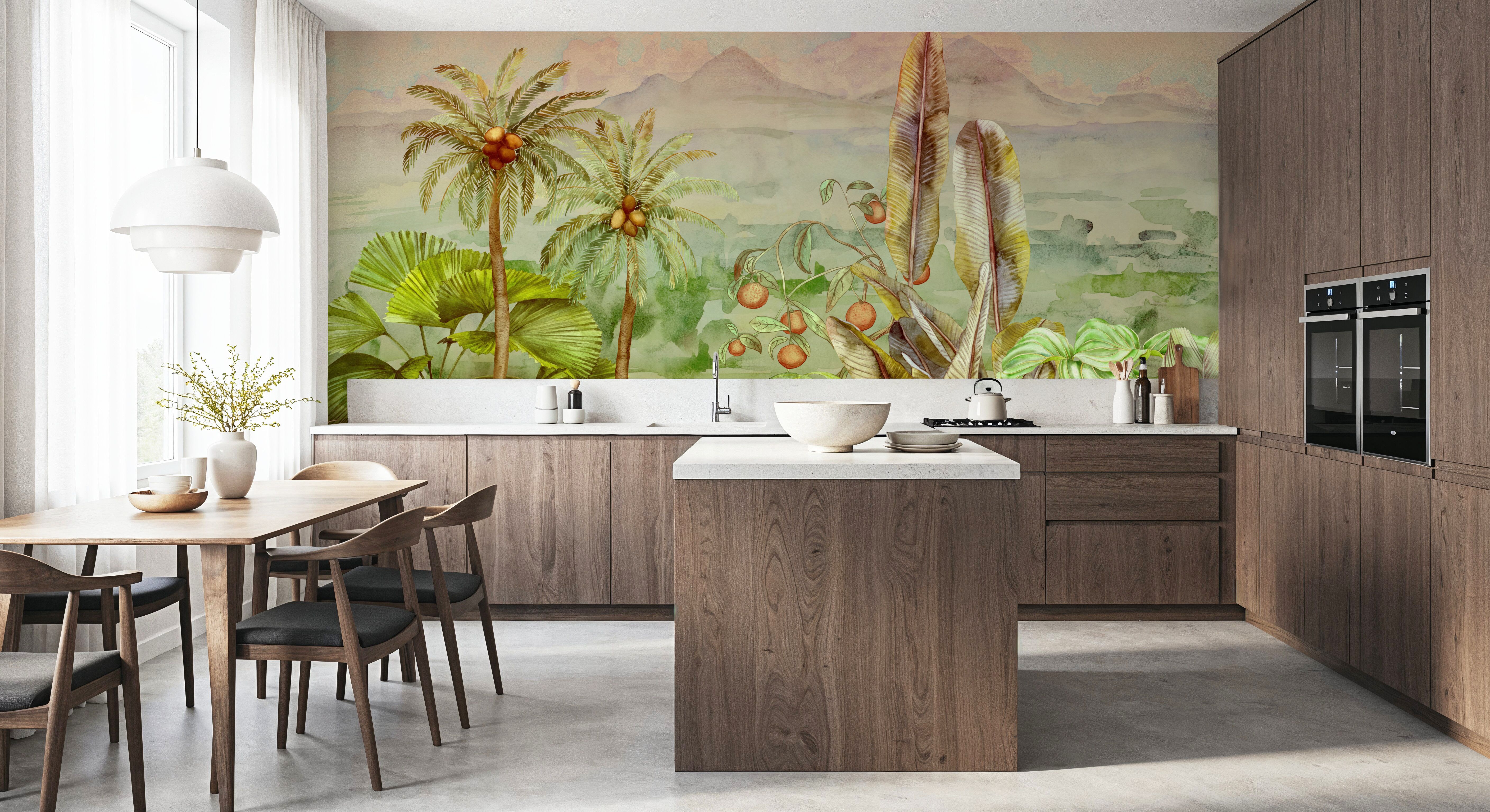 Tropical Green Twilight