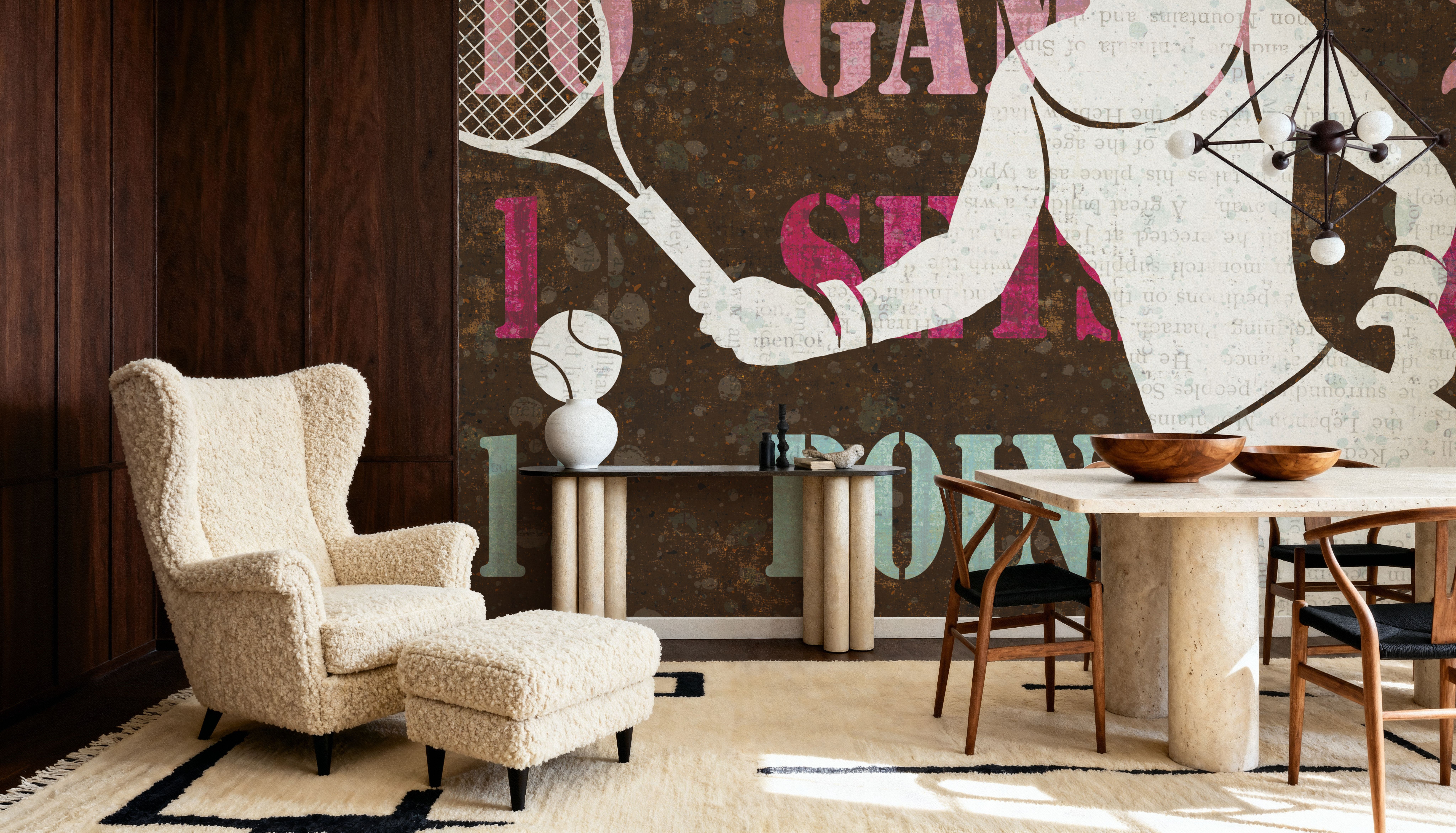 Womens Scoreboard Tennis, Wallpaper