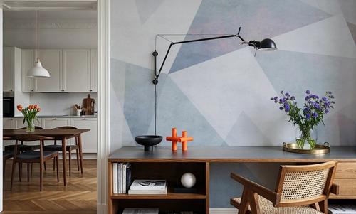 Pastel Concrete Wall
