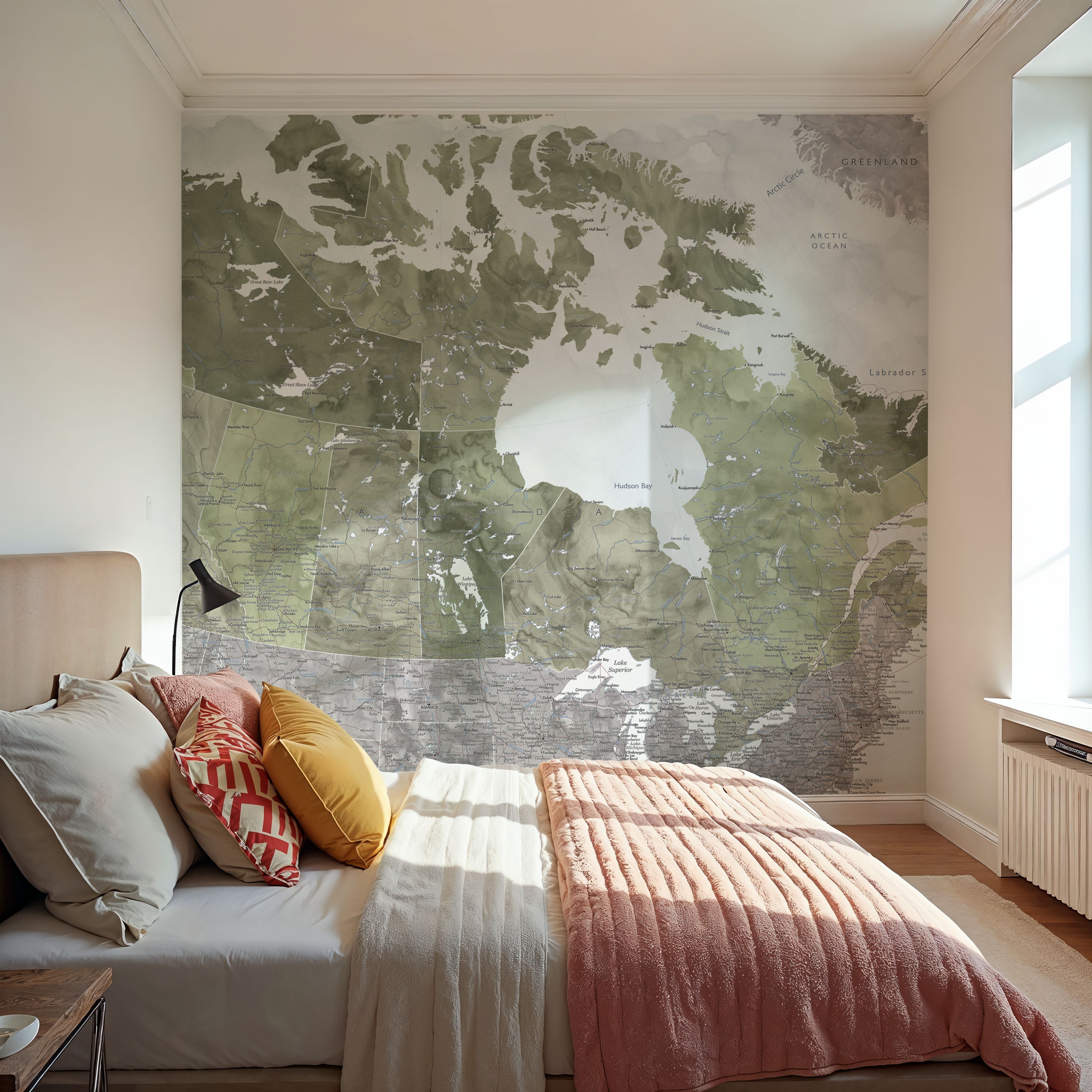 Canada Map Detailed - Helo