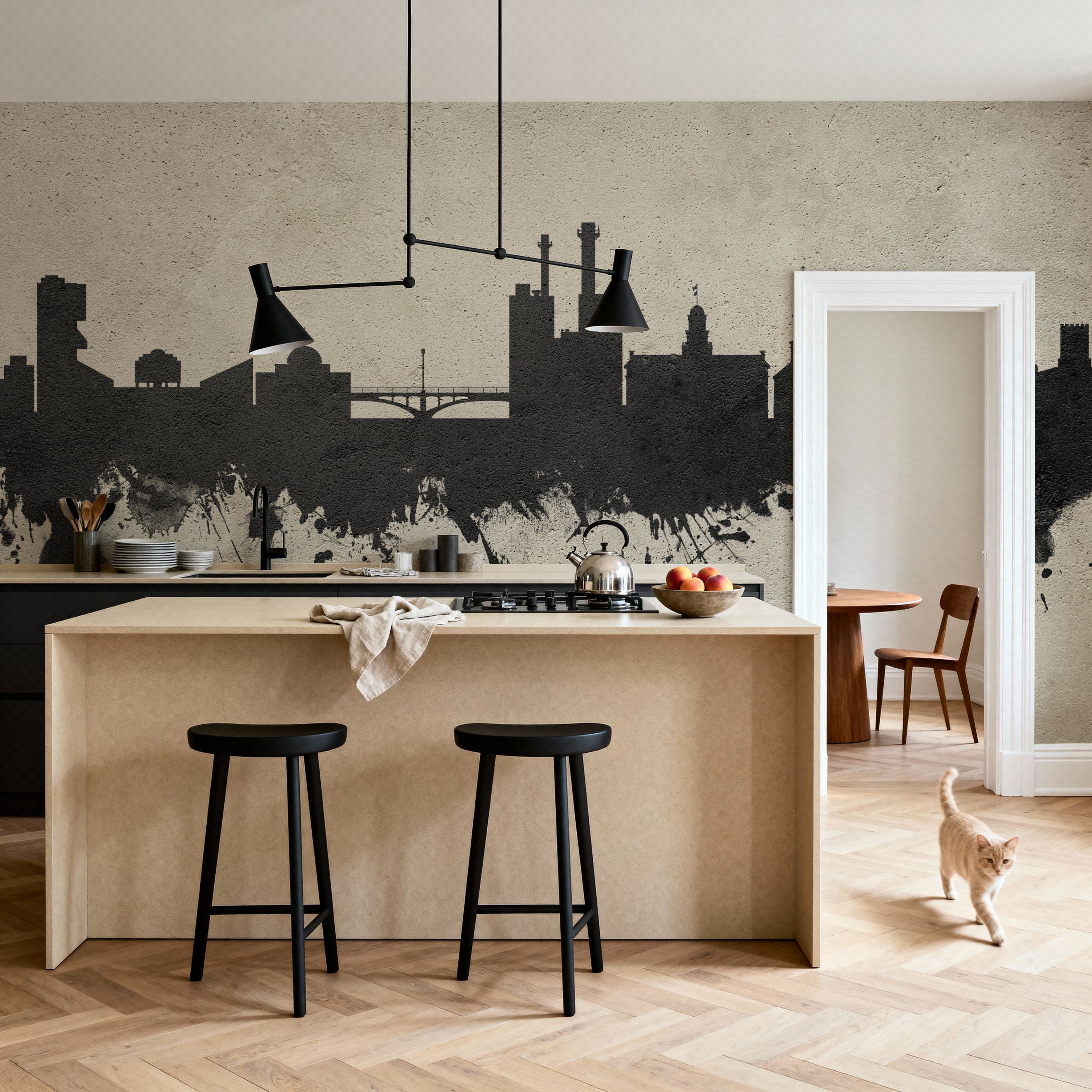 Iowa City Skyline Concrete