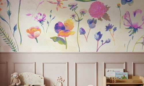 Floral Gaze, Cream