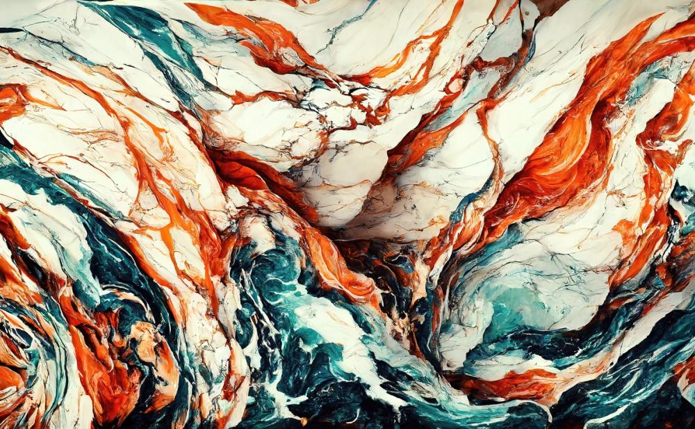 Marbled Waves