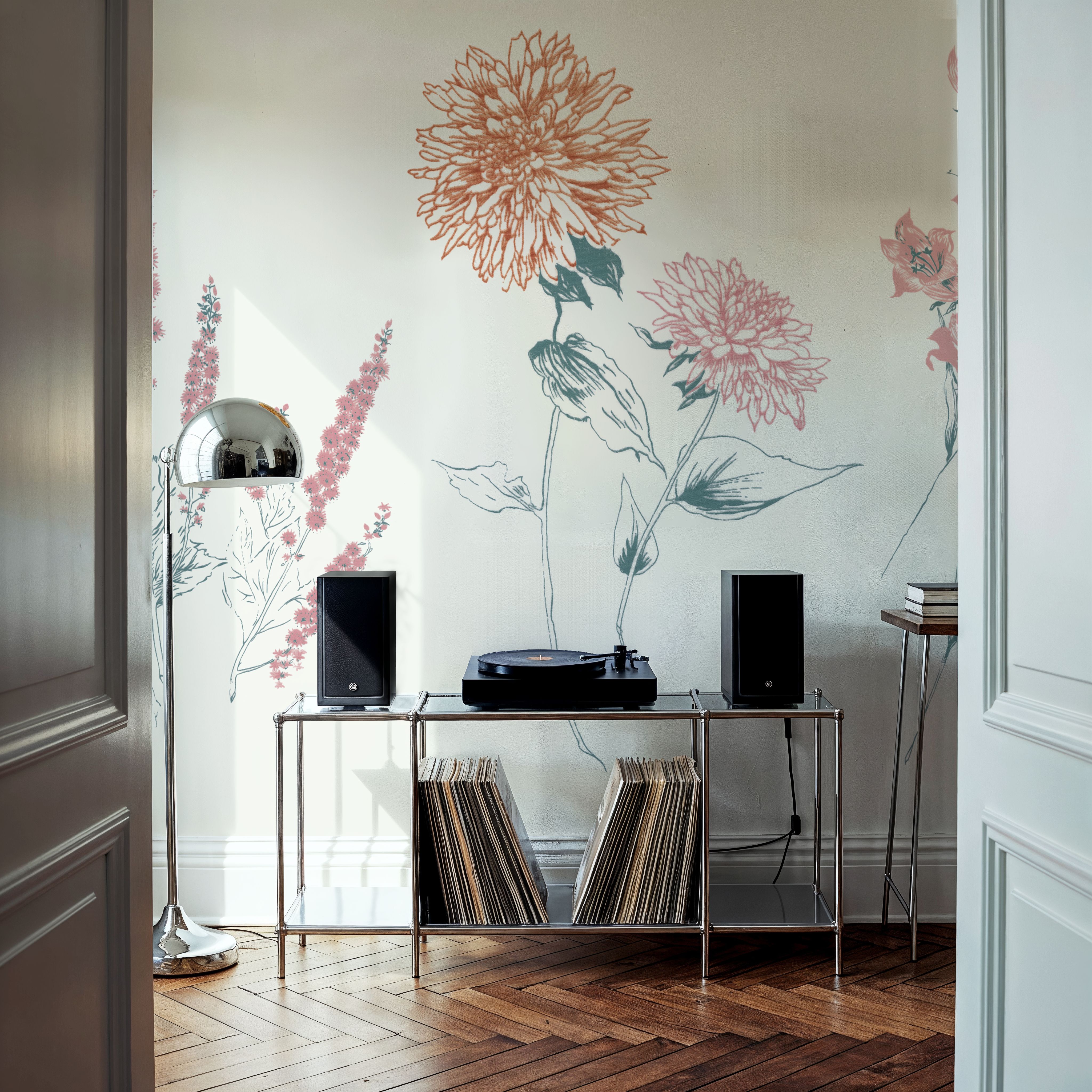 Flowers on White VIII