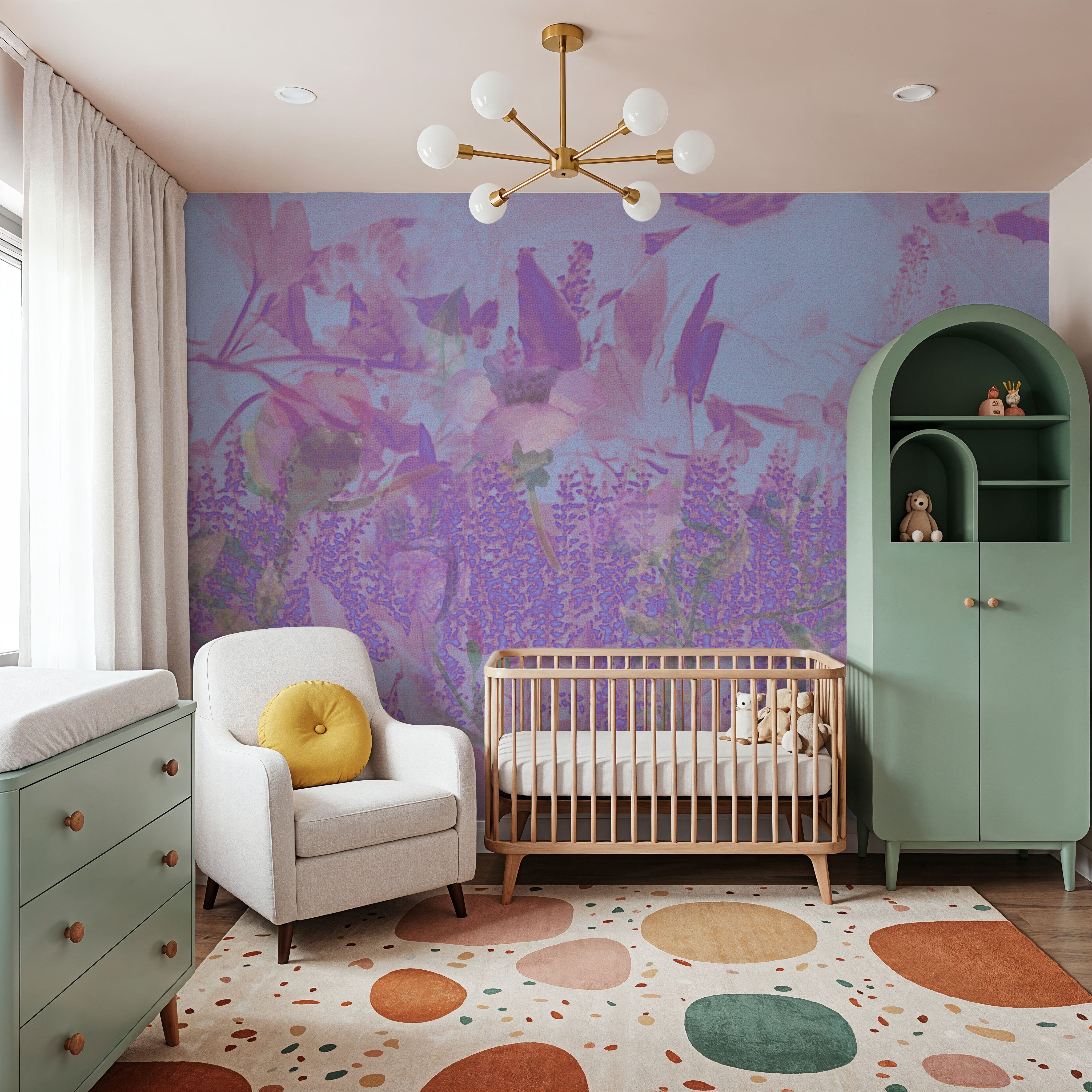 Dream Lupine, Washed Periwinkle
