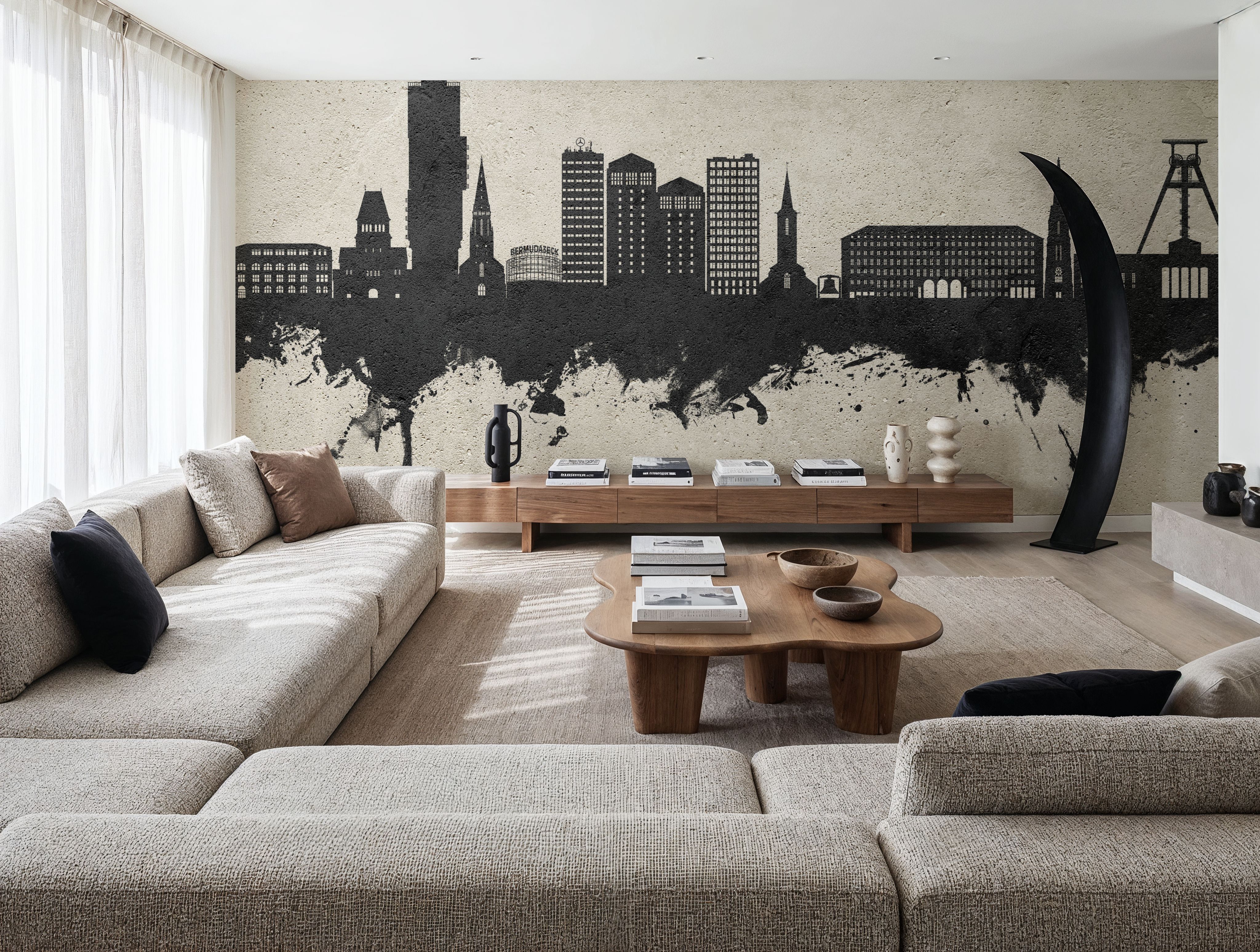 Bochum Germany Skyline Concrete