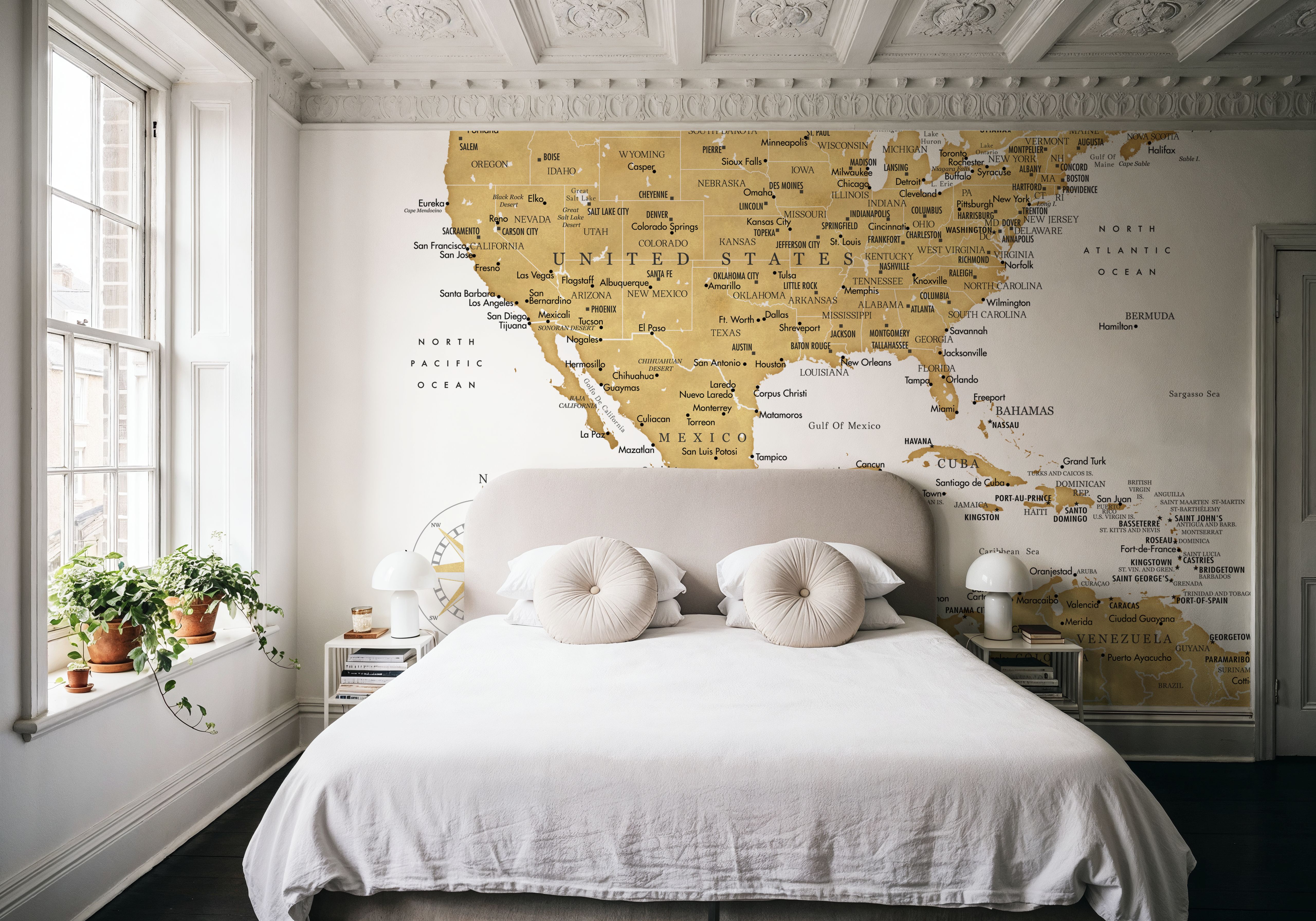 US Mexico Caribbean Map - Rosie