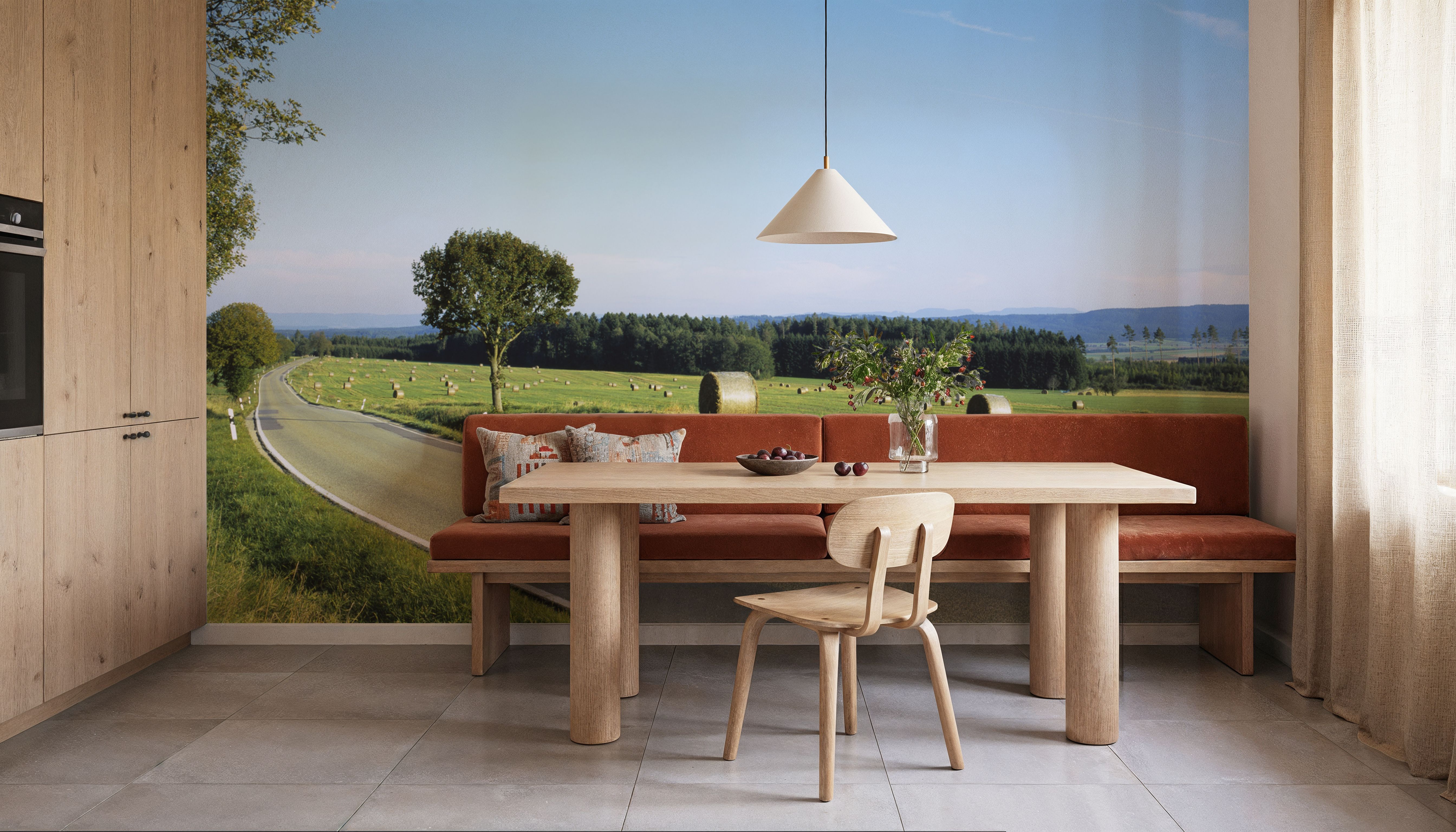 Harvest Highway Blue Gradient