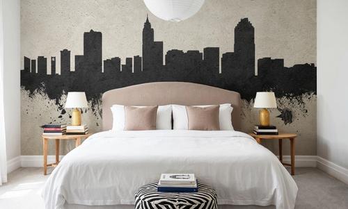 Raleigh North Carolina Skyline Concrete