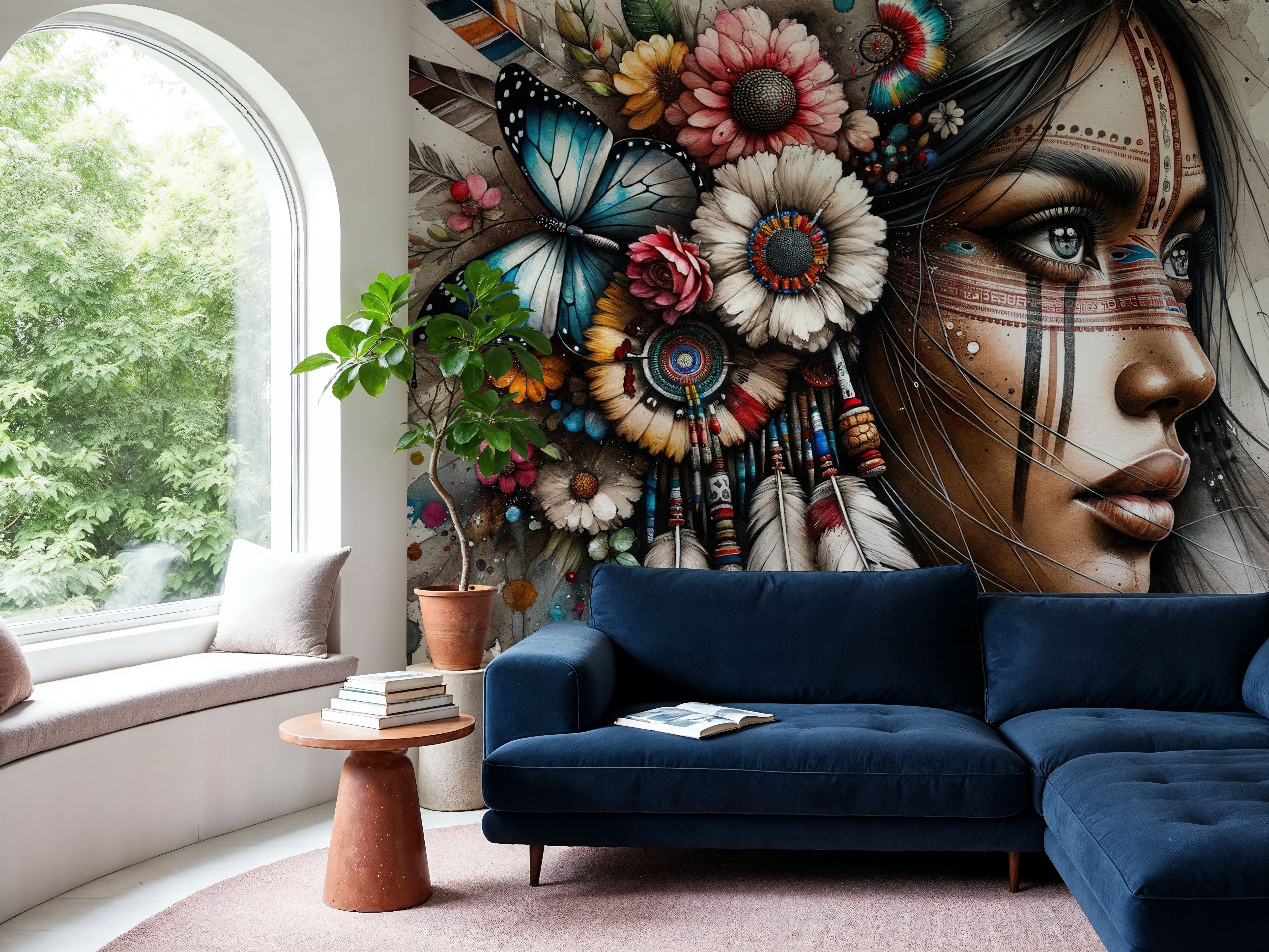 Feathers and Butterflies