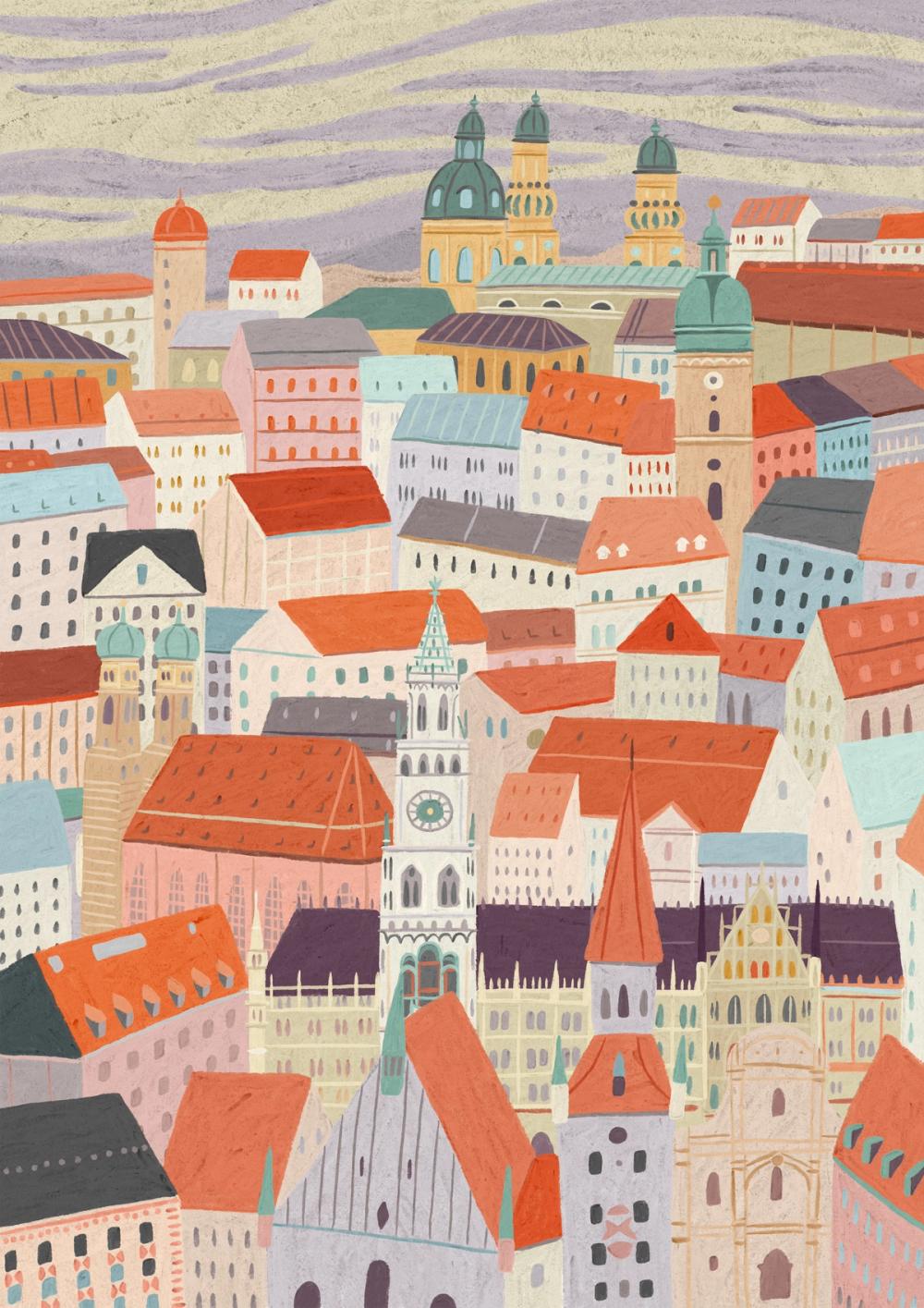 Münich Illustration