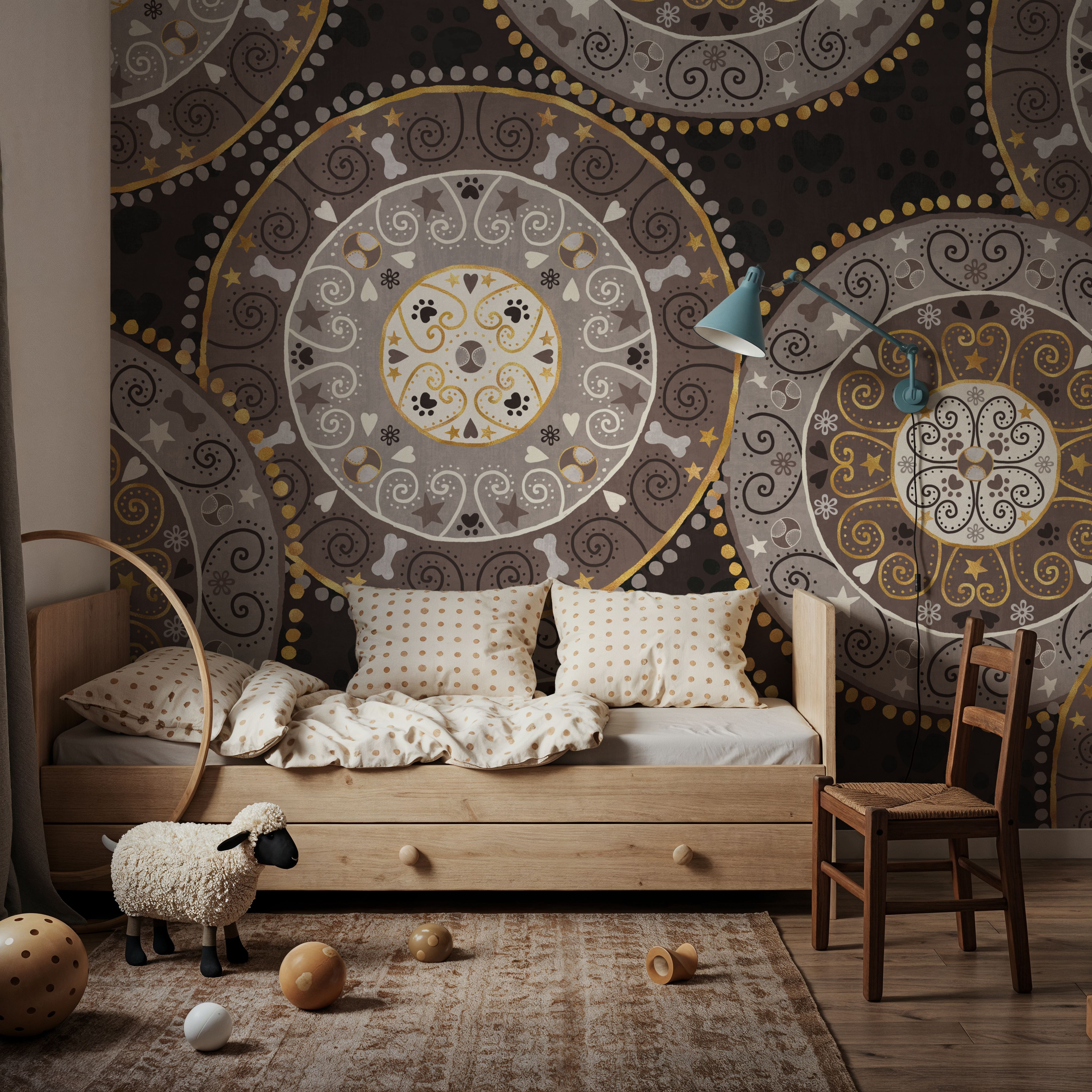 Otomi Dogs VI Dark Neutral