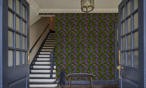 Pop Peonies, Green & Purple