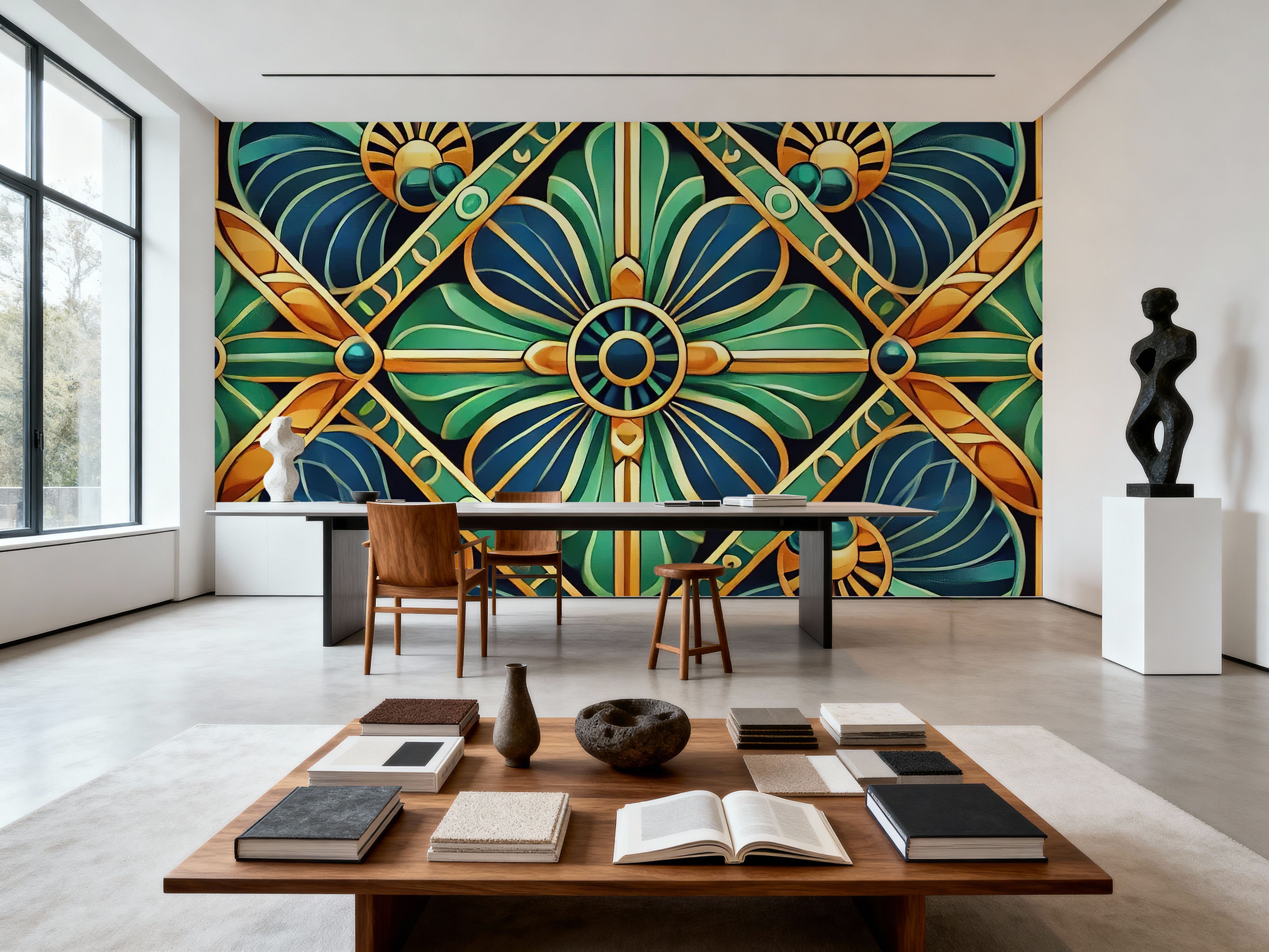 Bold Geometric Art Deco