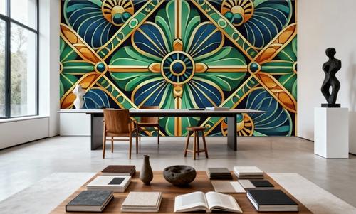 Bold Geometric Art Deco