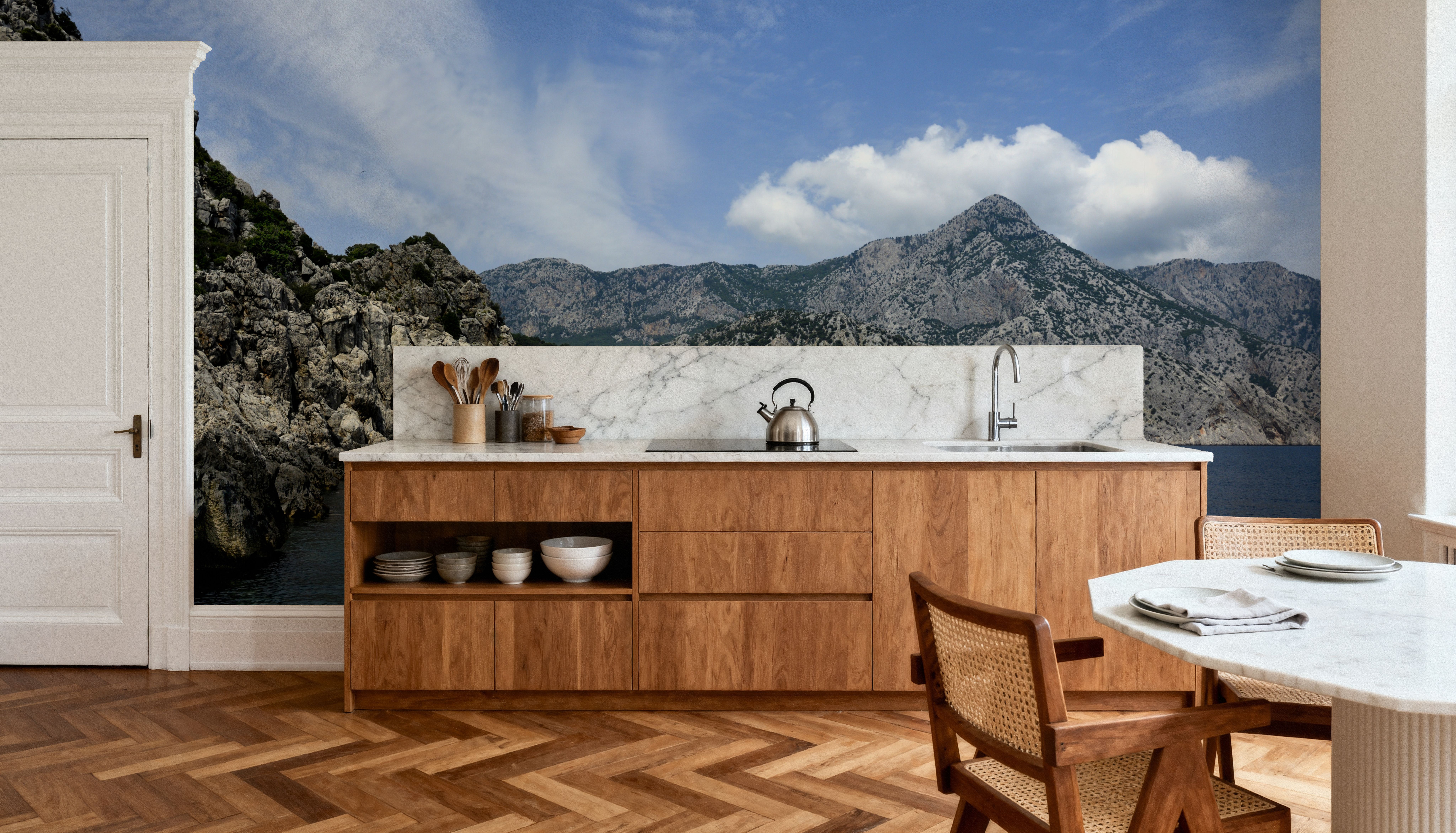 Rugged Coastal Majesty, Wallpaper