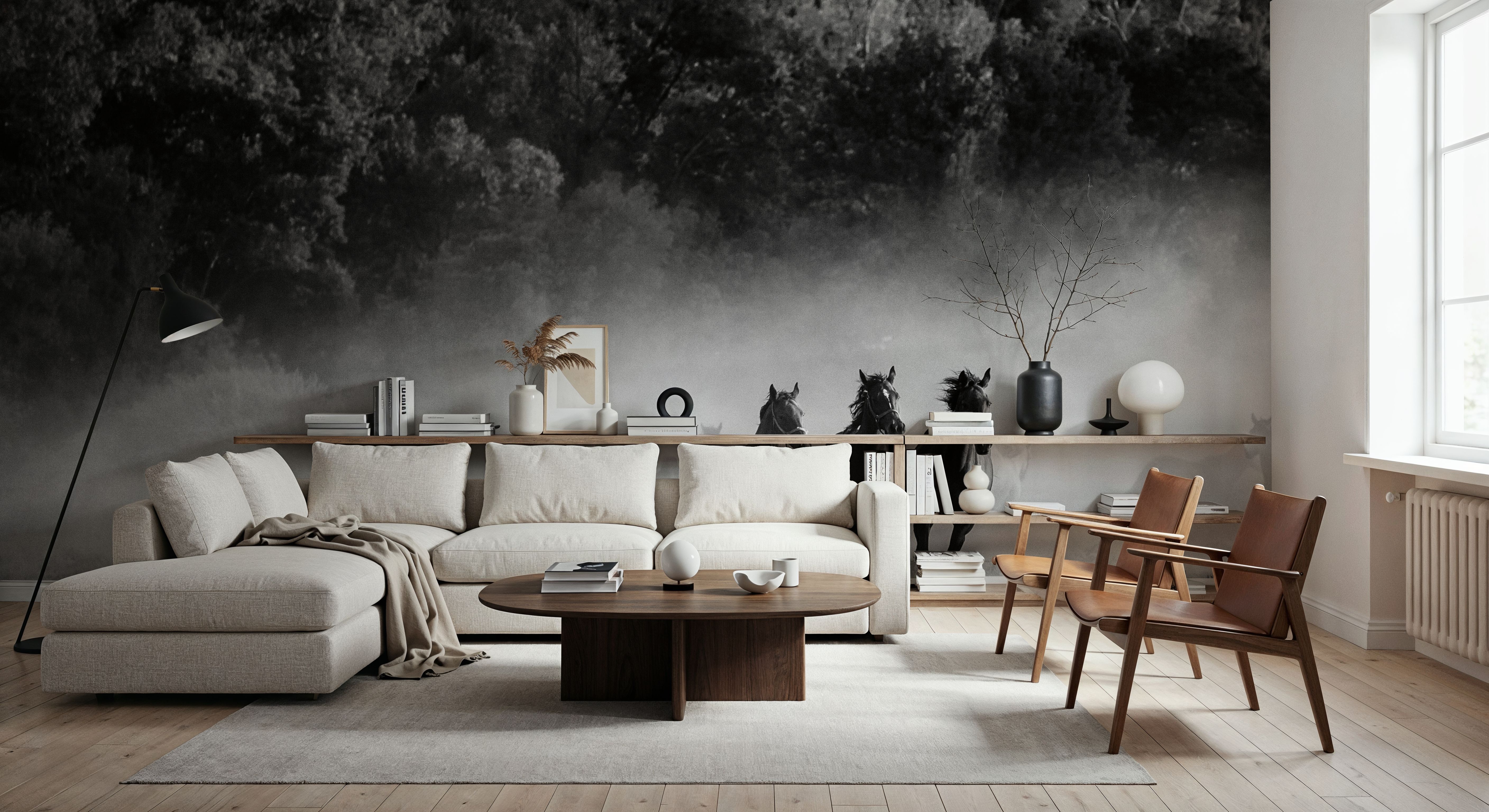 Horse Country, Papier peint