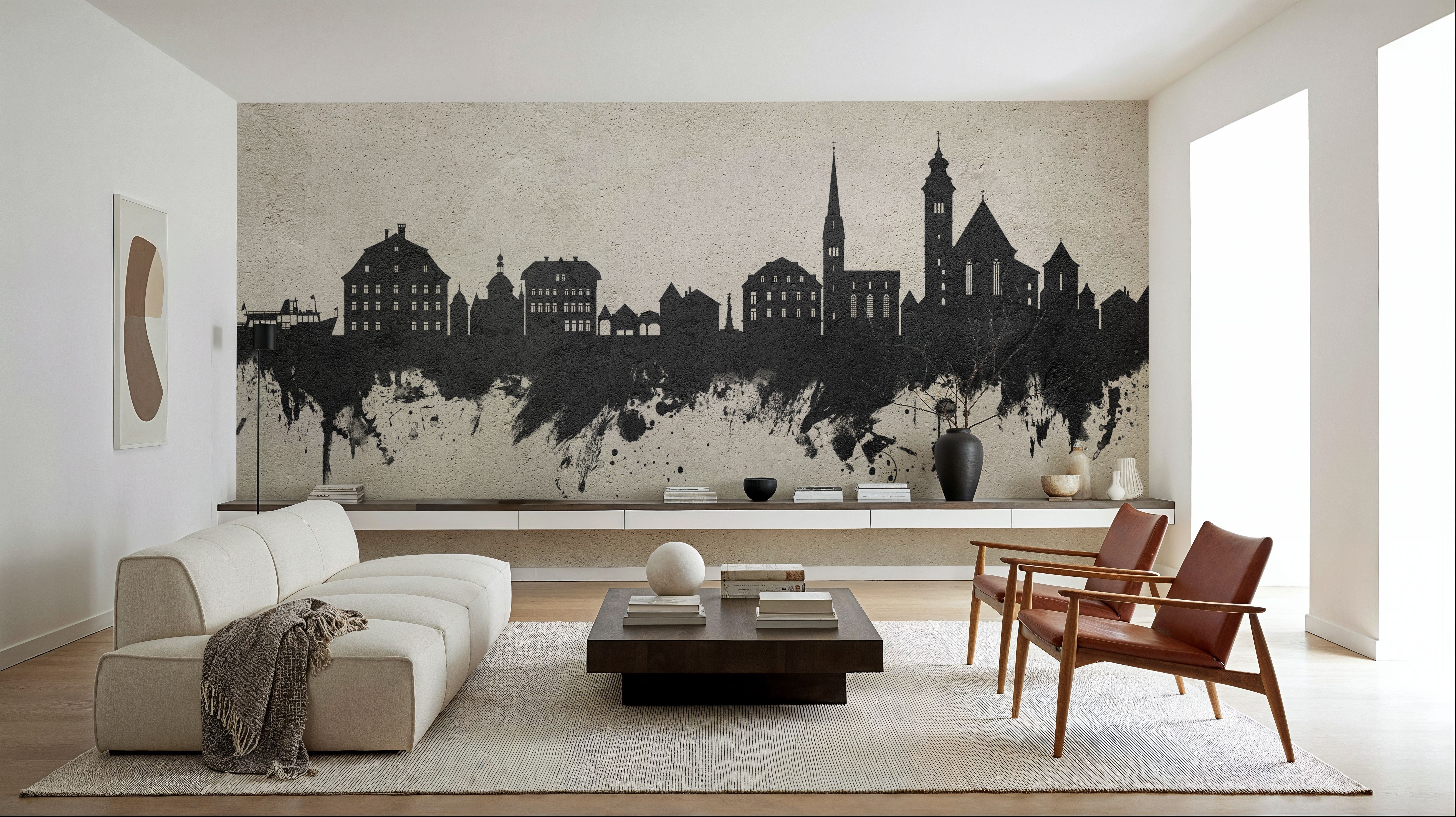 Hallstatt Austria Skyline Concrete