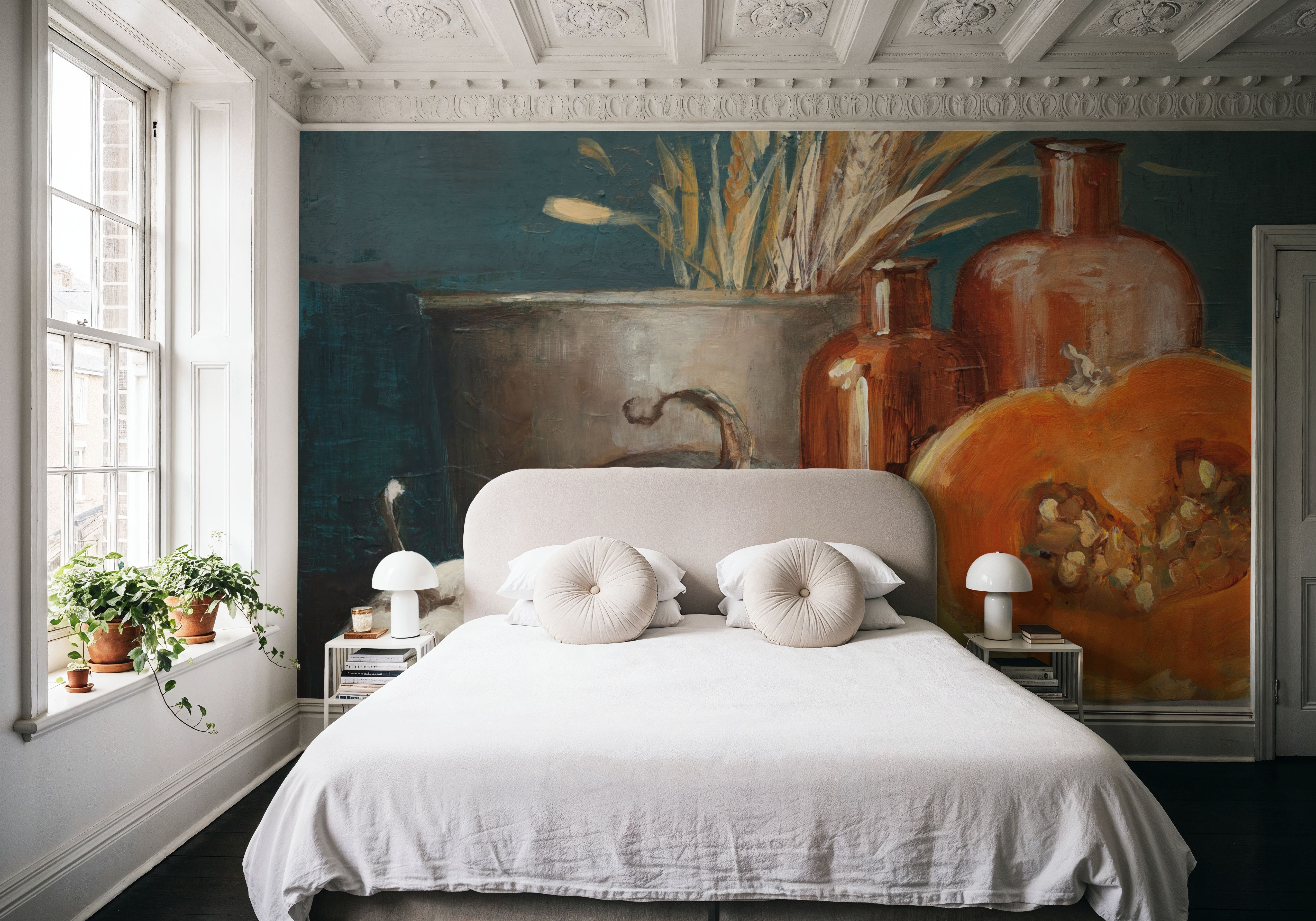 Autumn Still Life, Behang