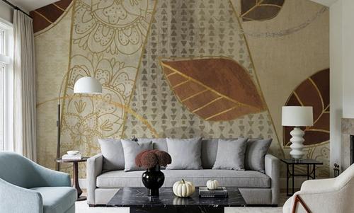 Bohemian Leaves IV Neutral