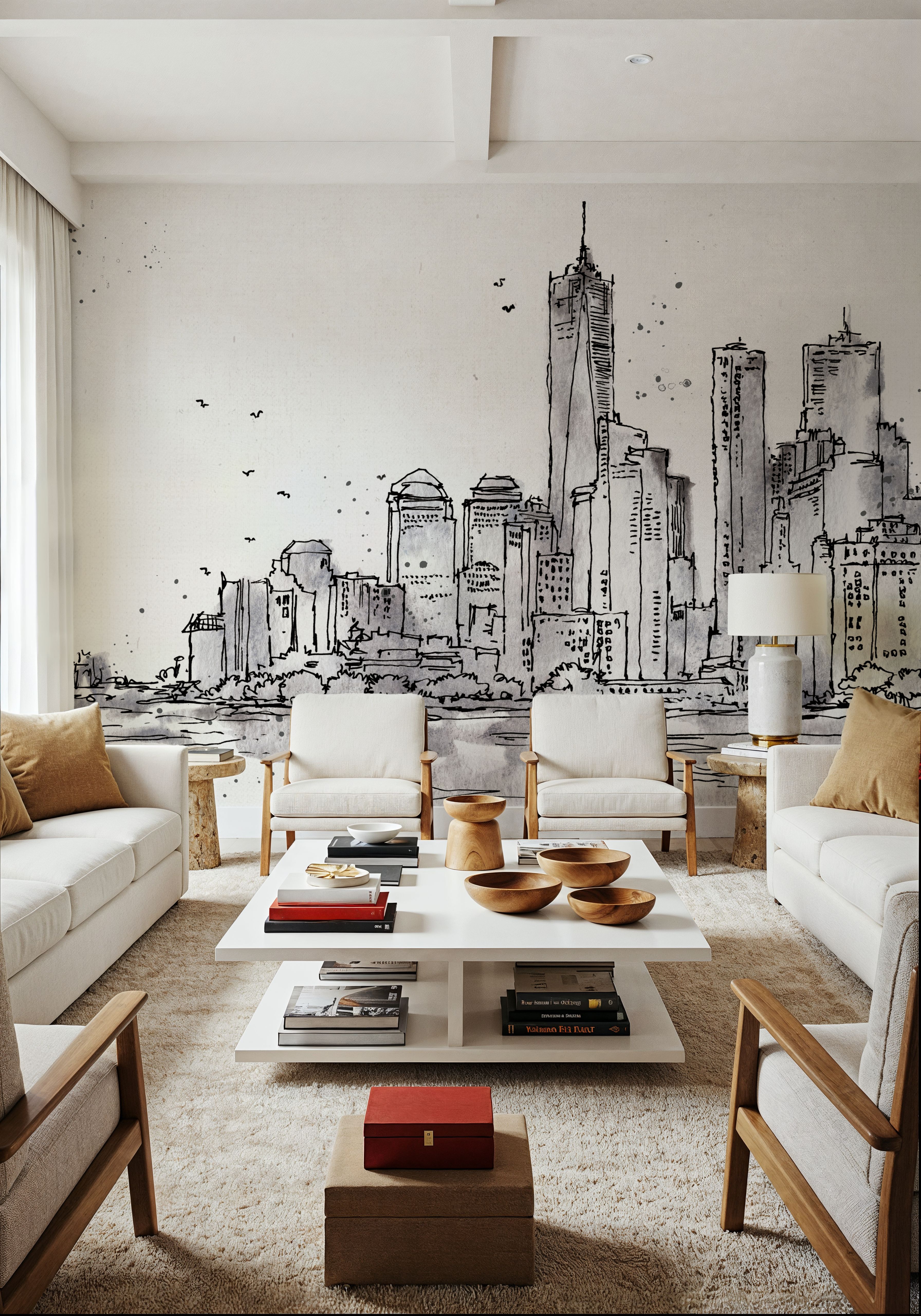 Skyline Sketches New York