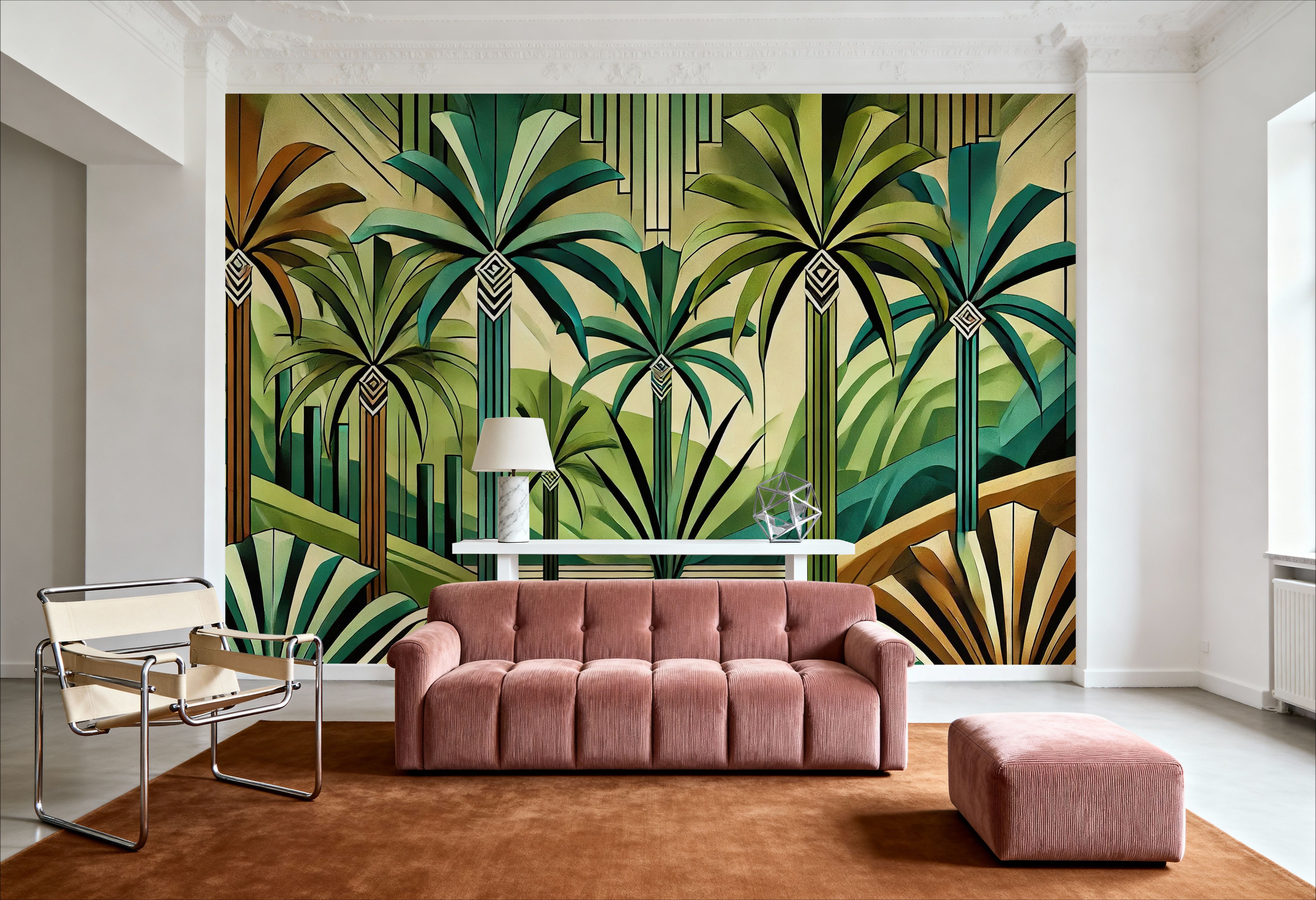 Tropical Art Deco Oasis