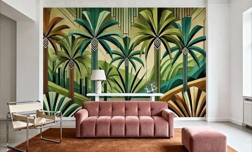 Tropical Art Deco Oasis