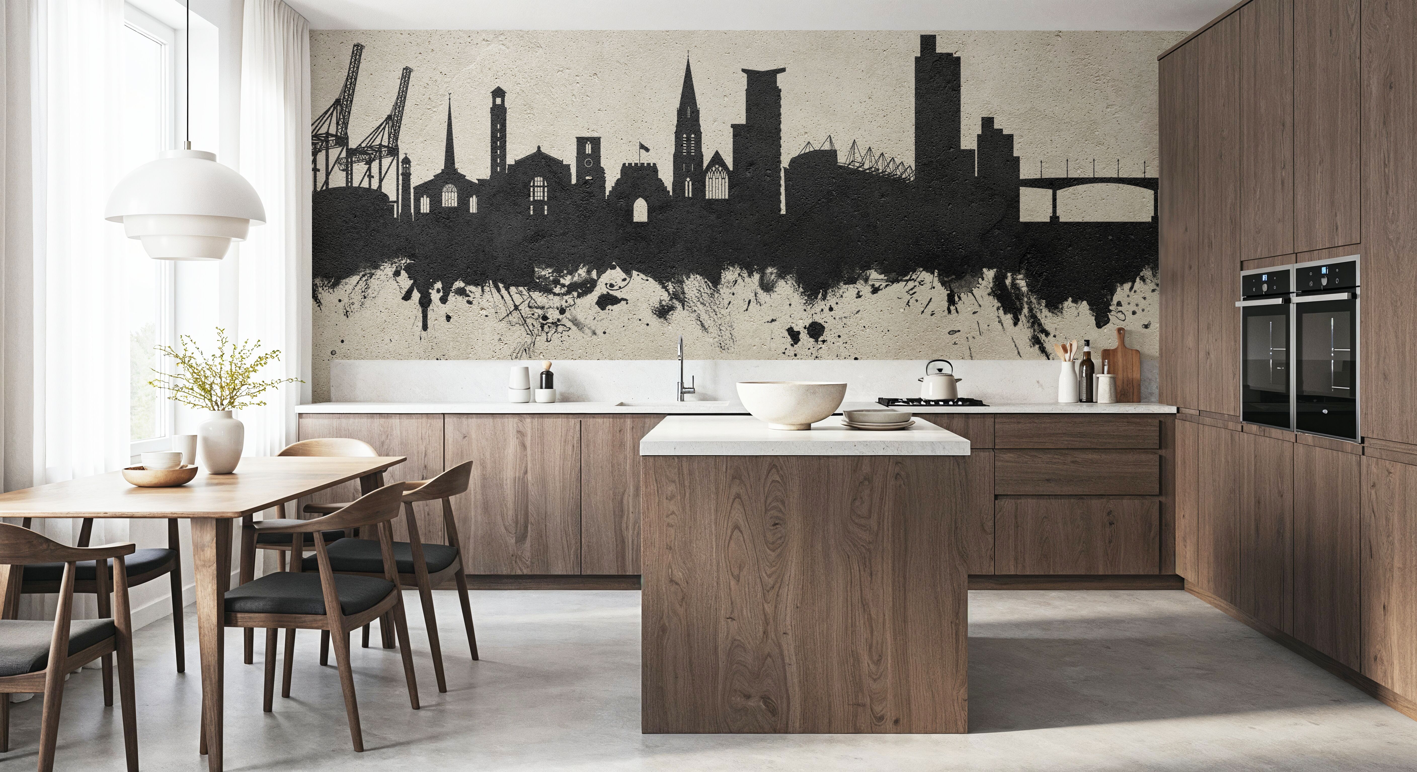 Southampton England Skyline Concrete