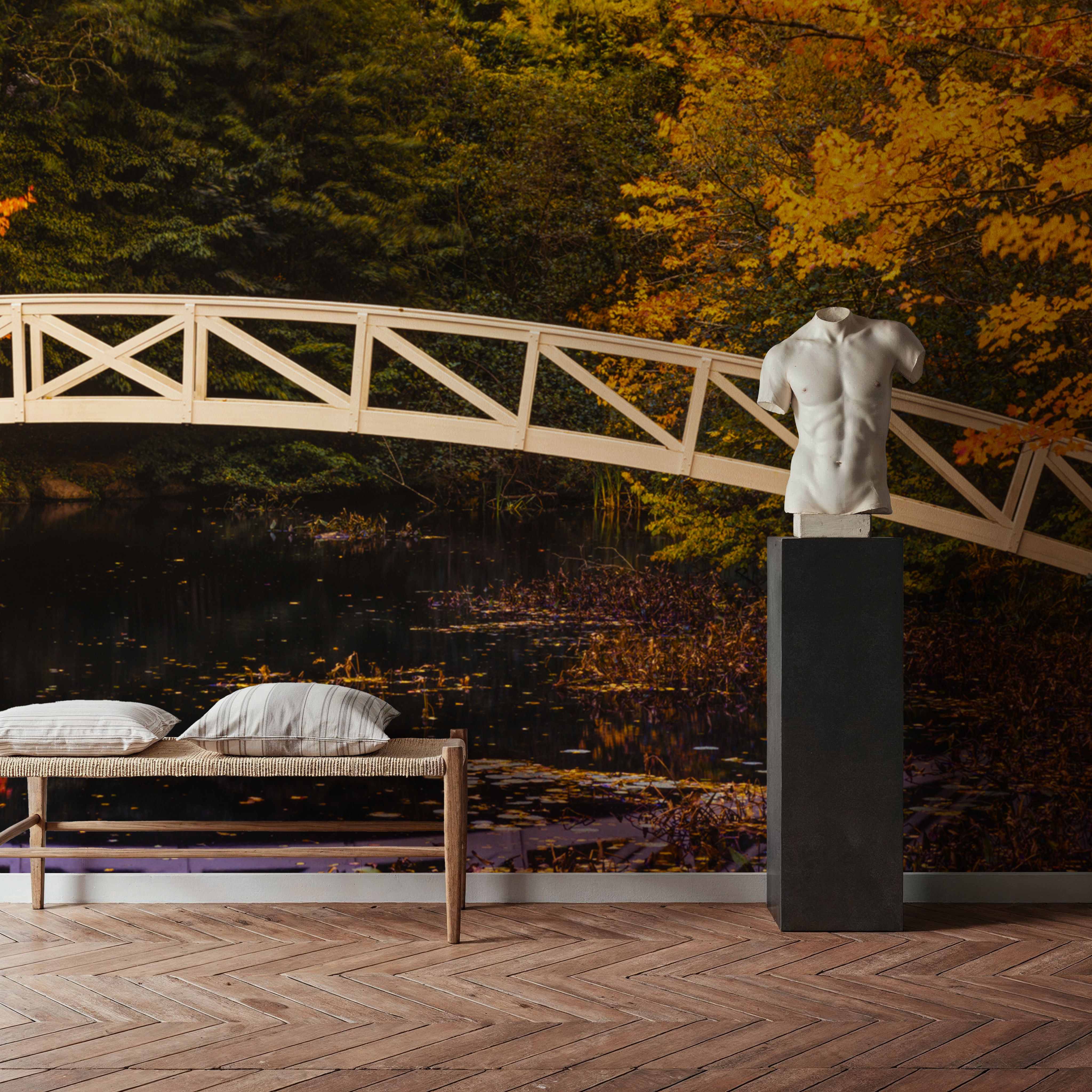 Autumn Footbridge