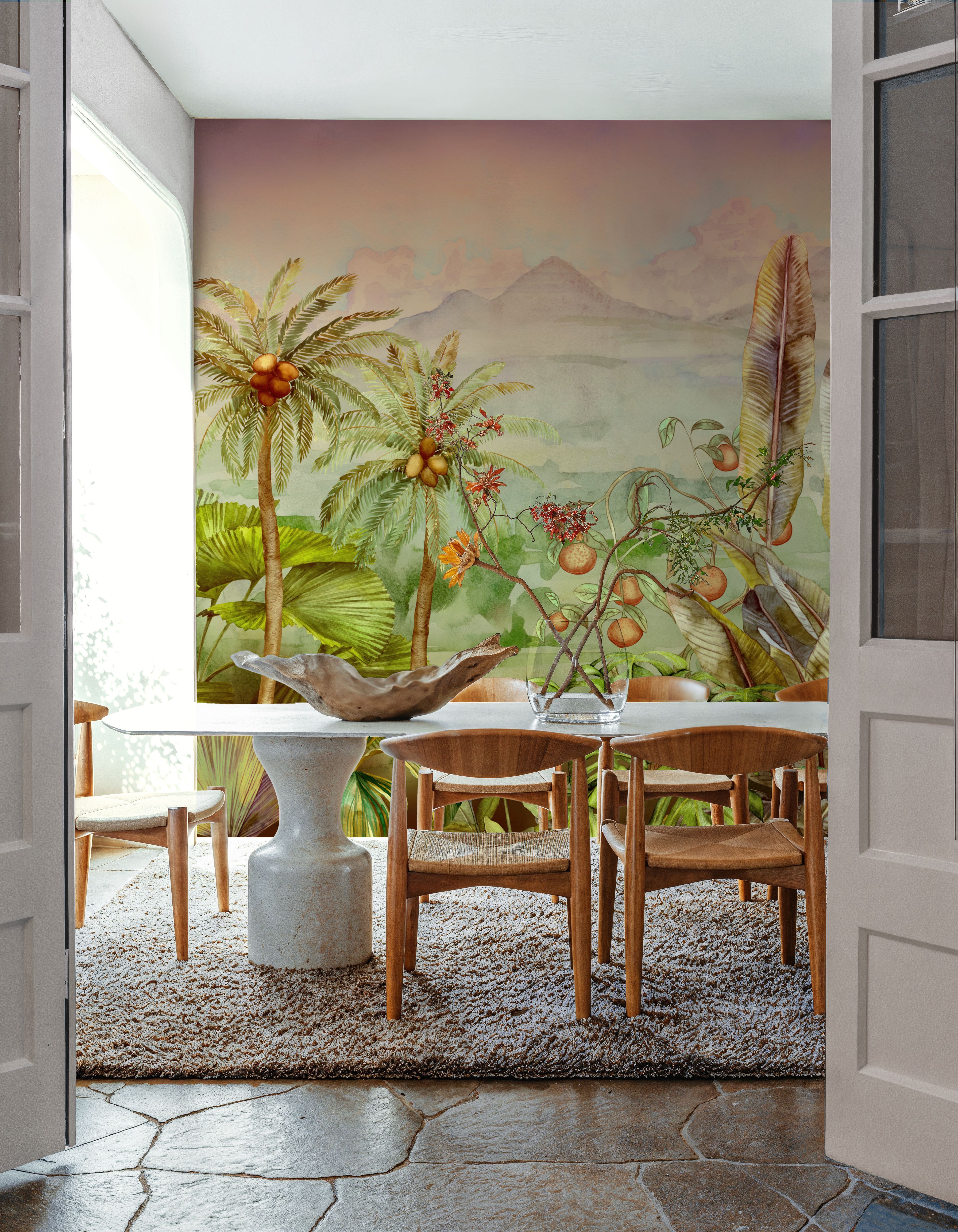 Tropical Green Twilight