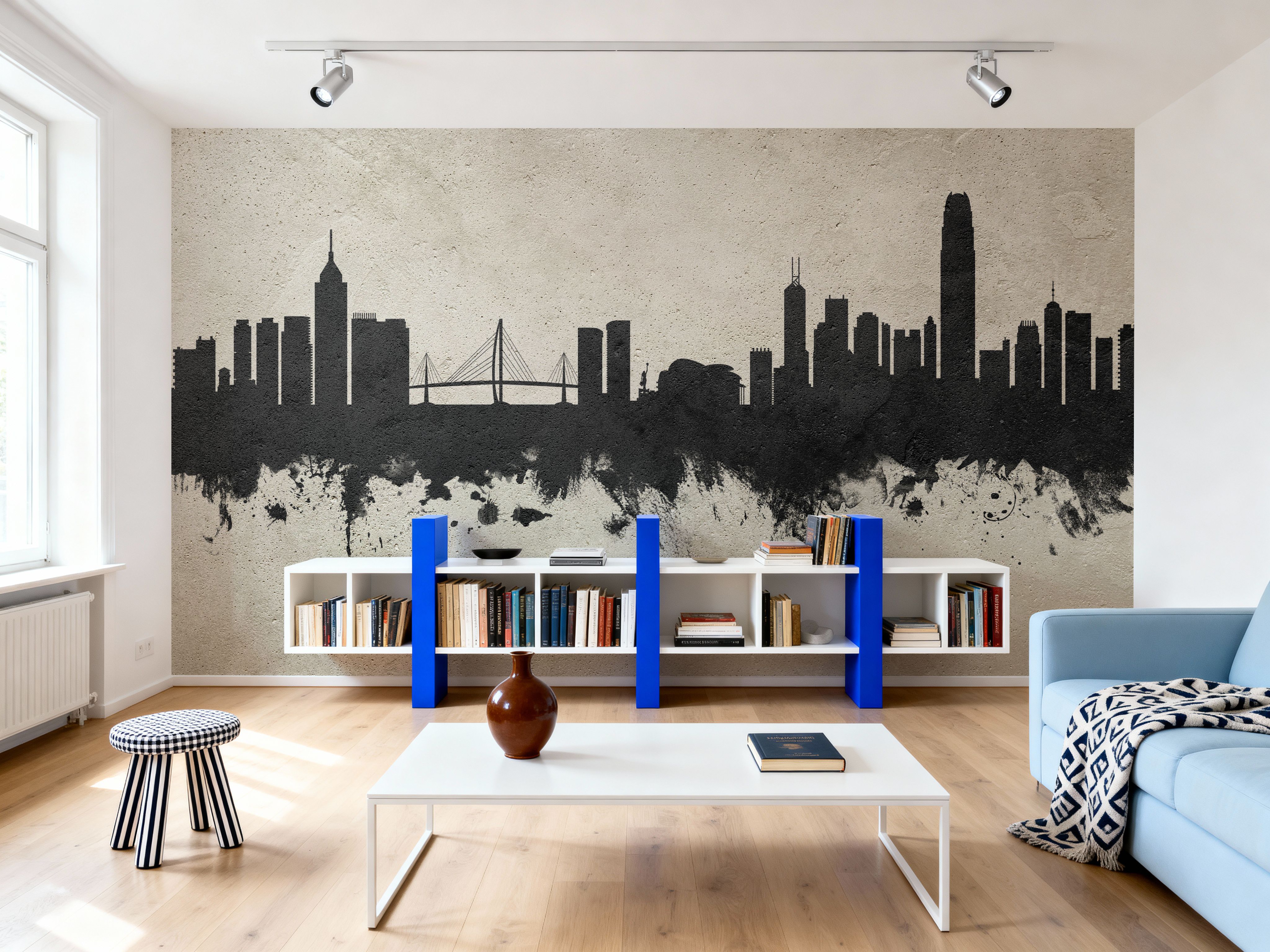 Hong Kong Skyline Concrete