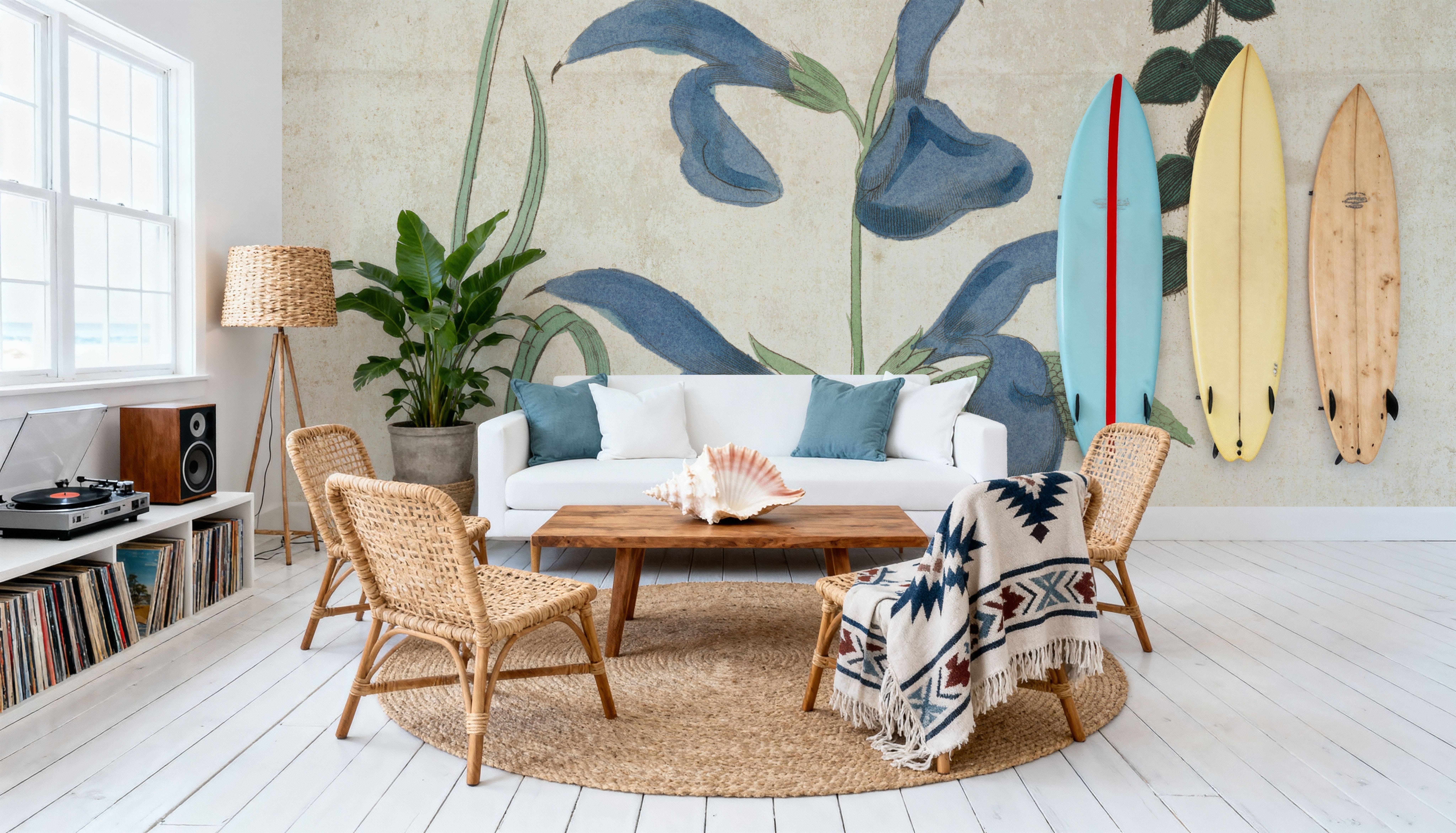 Salvia Florals Vintage II