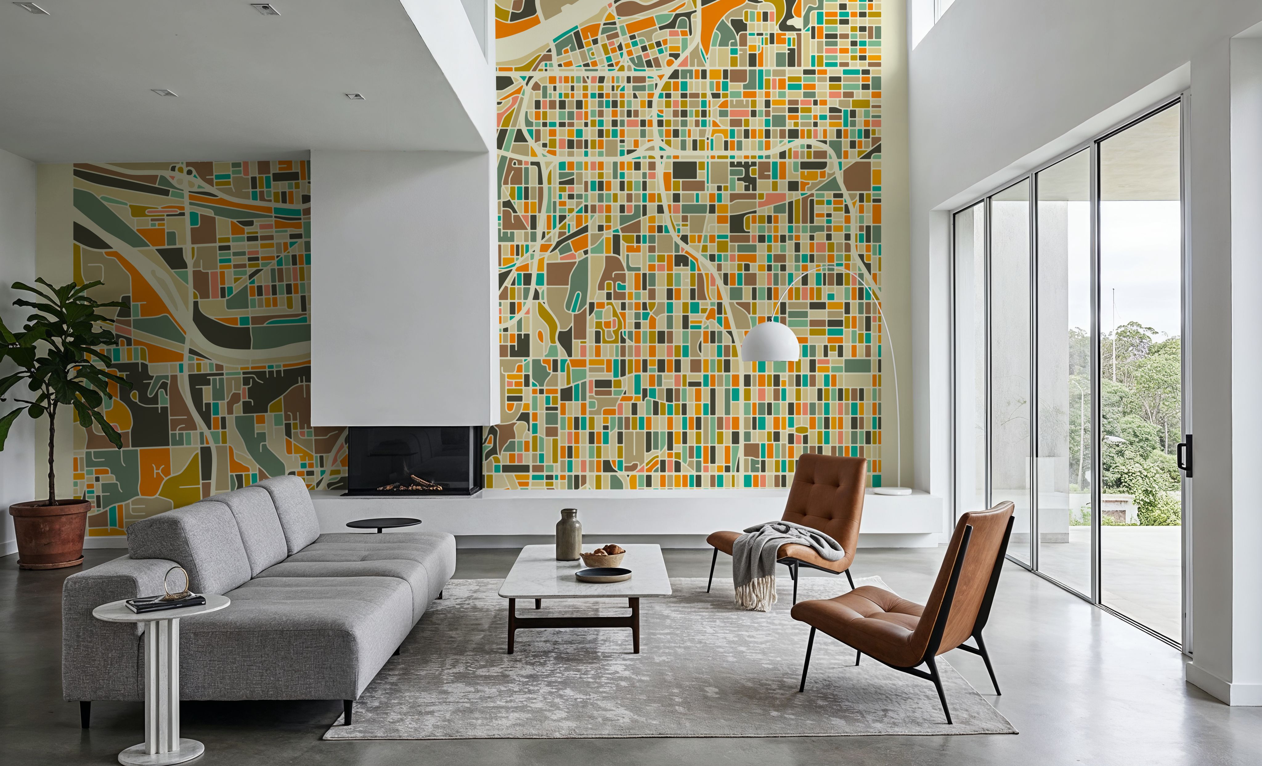 Modern Kansas City, Wallpaper