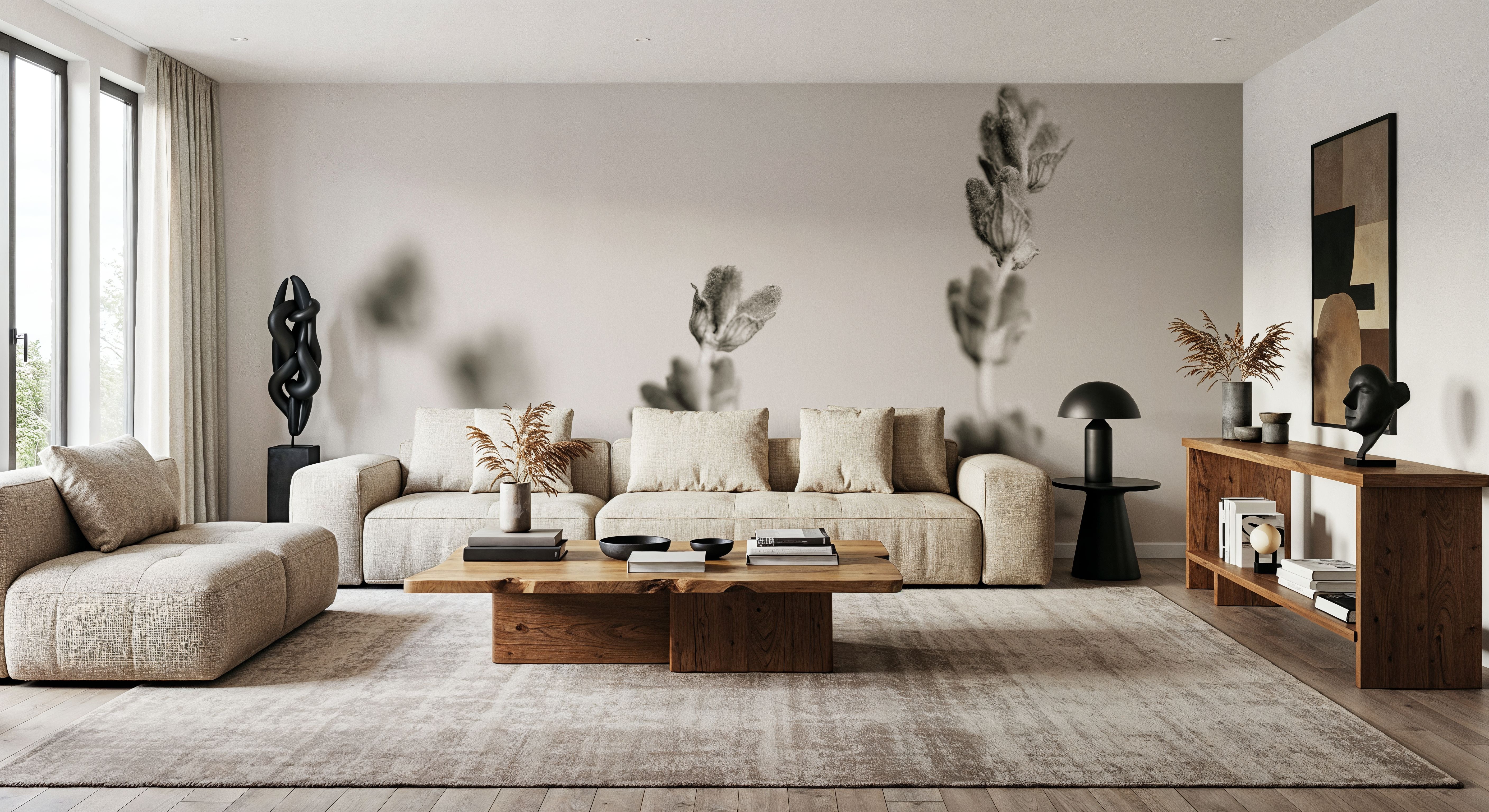 Lavender Study, Wallpaper