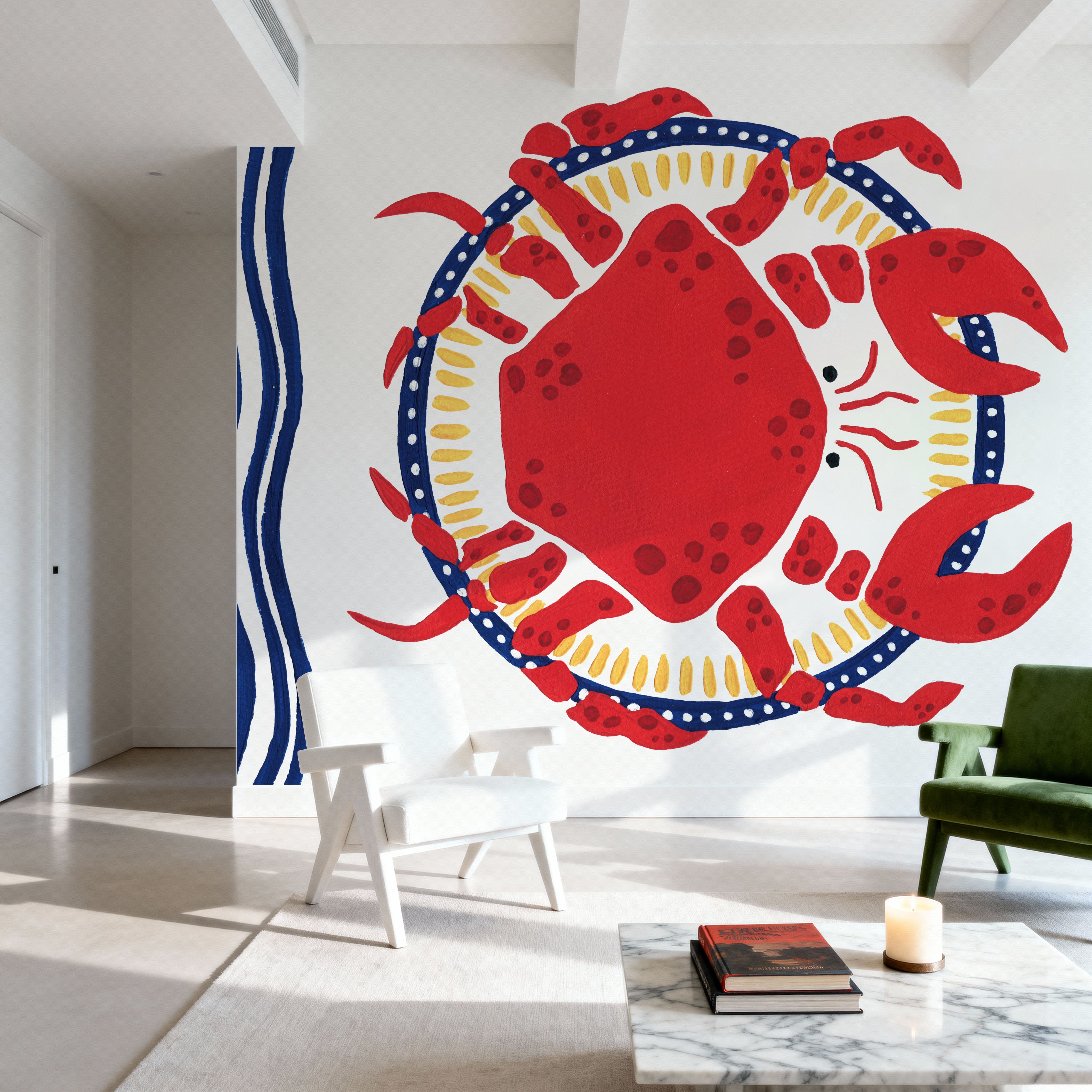 Kitschy Coastal Crab