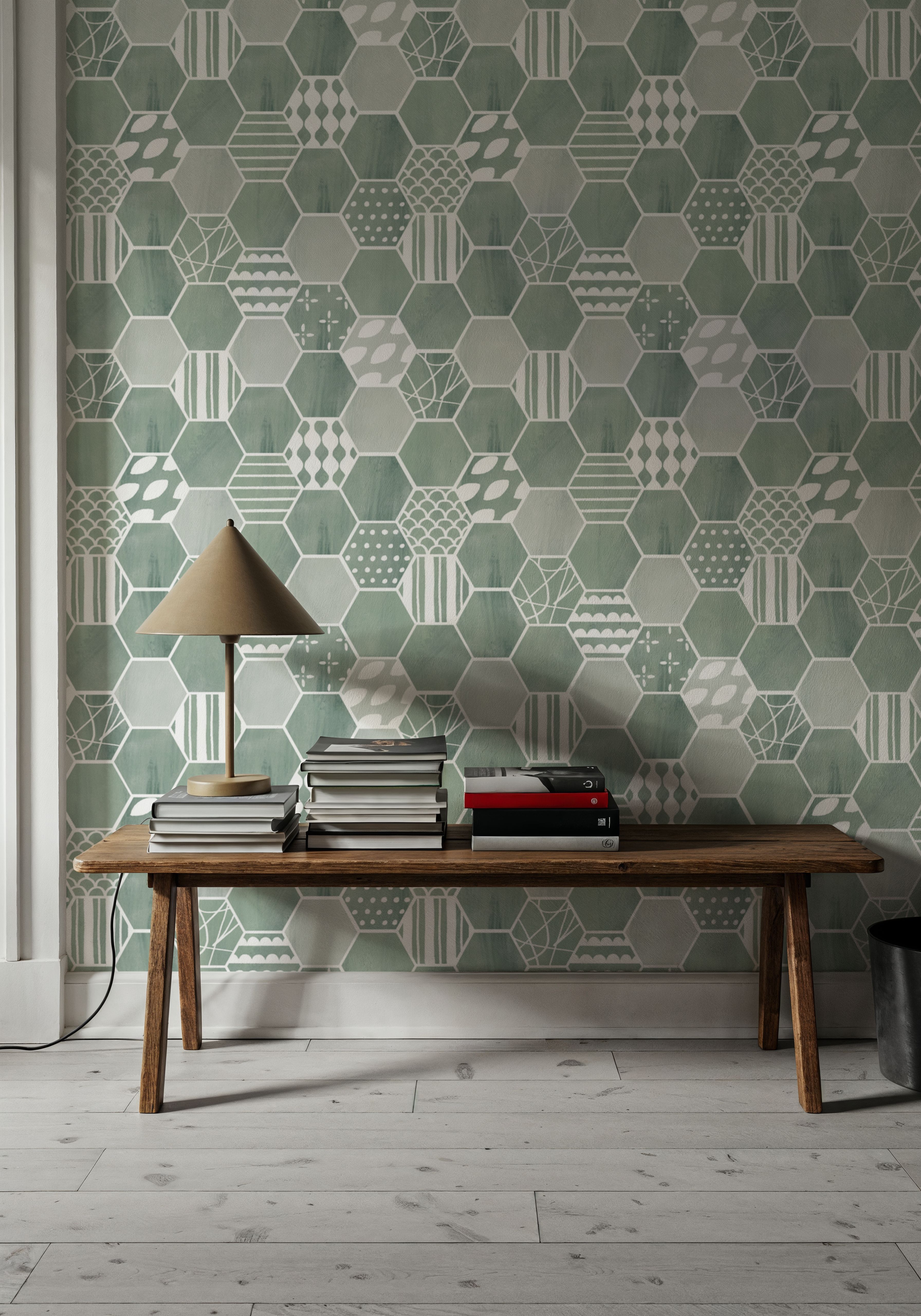 Beezy Green, Wallpaper