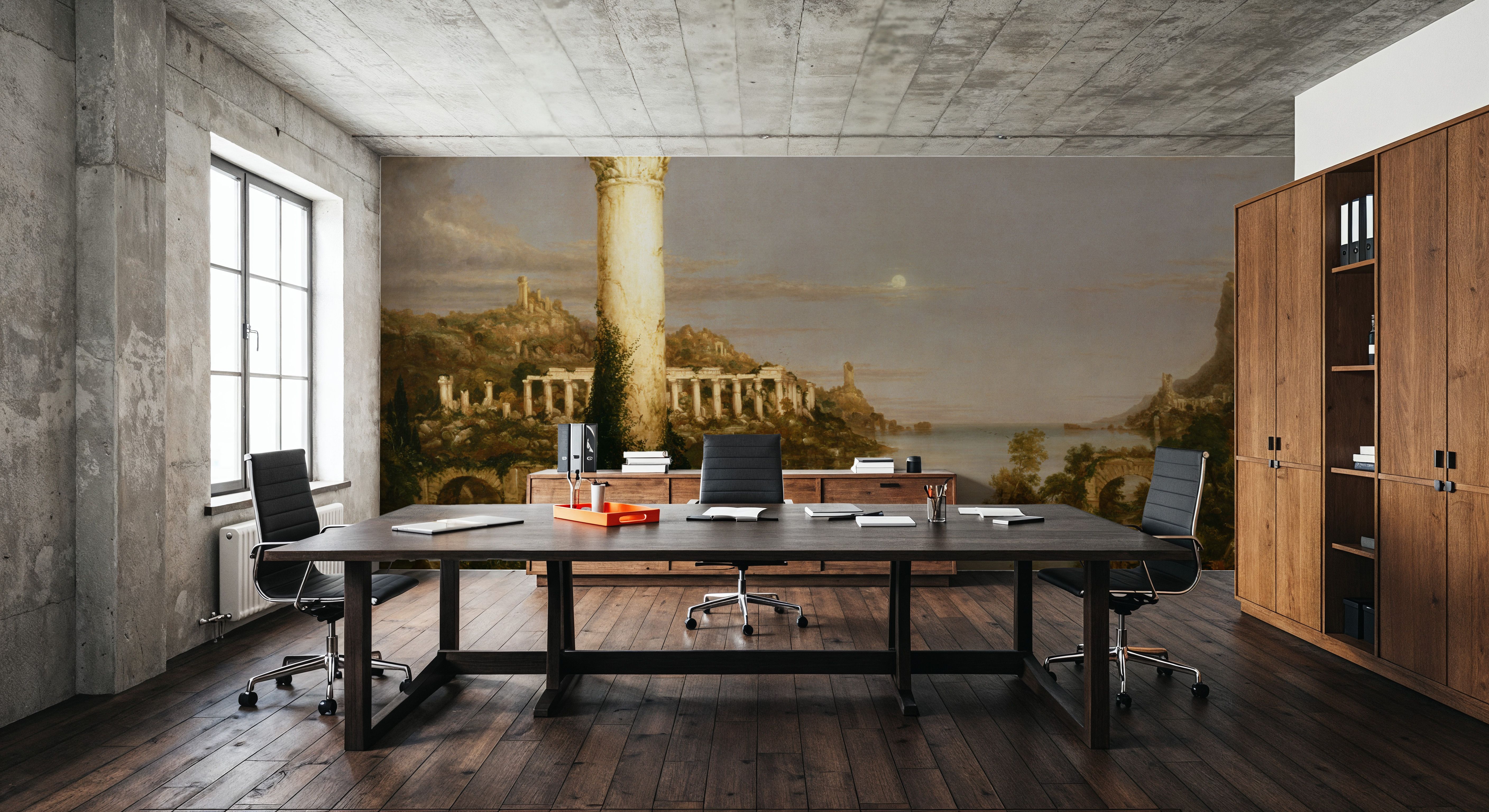 The Course of Empire Desolation