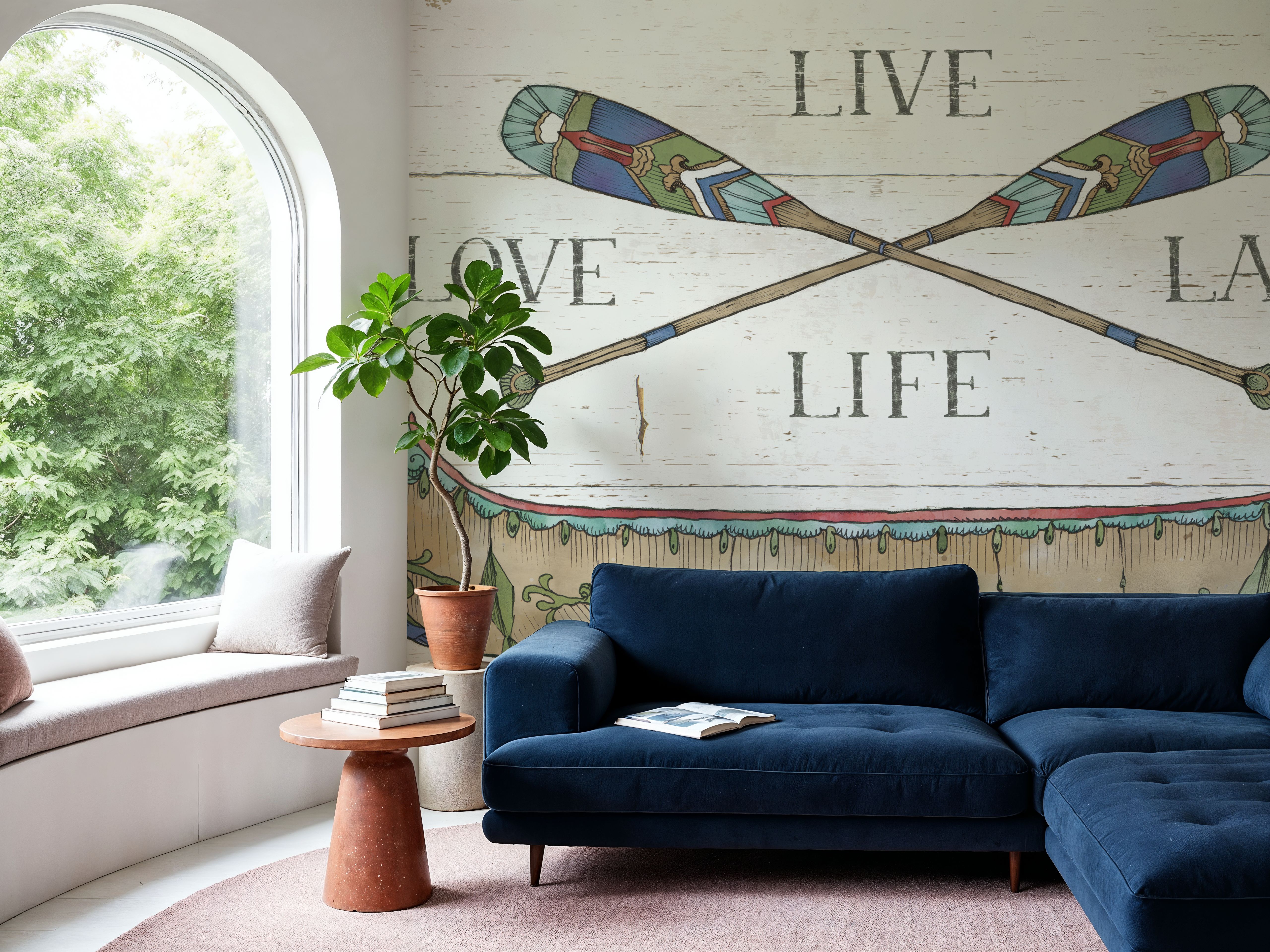 Lake Sketches III Color