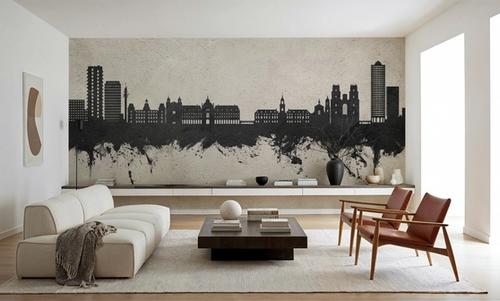 Rennes France Skyline Concrete