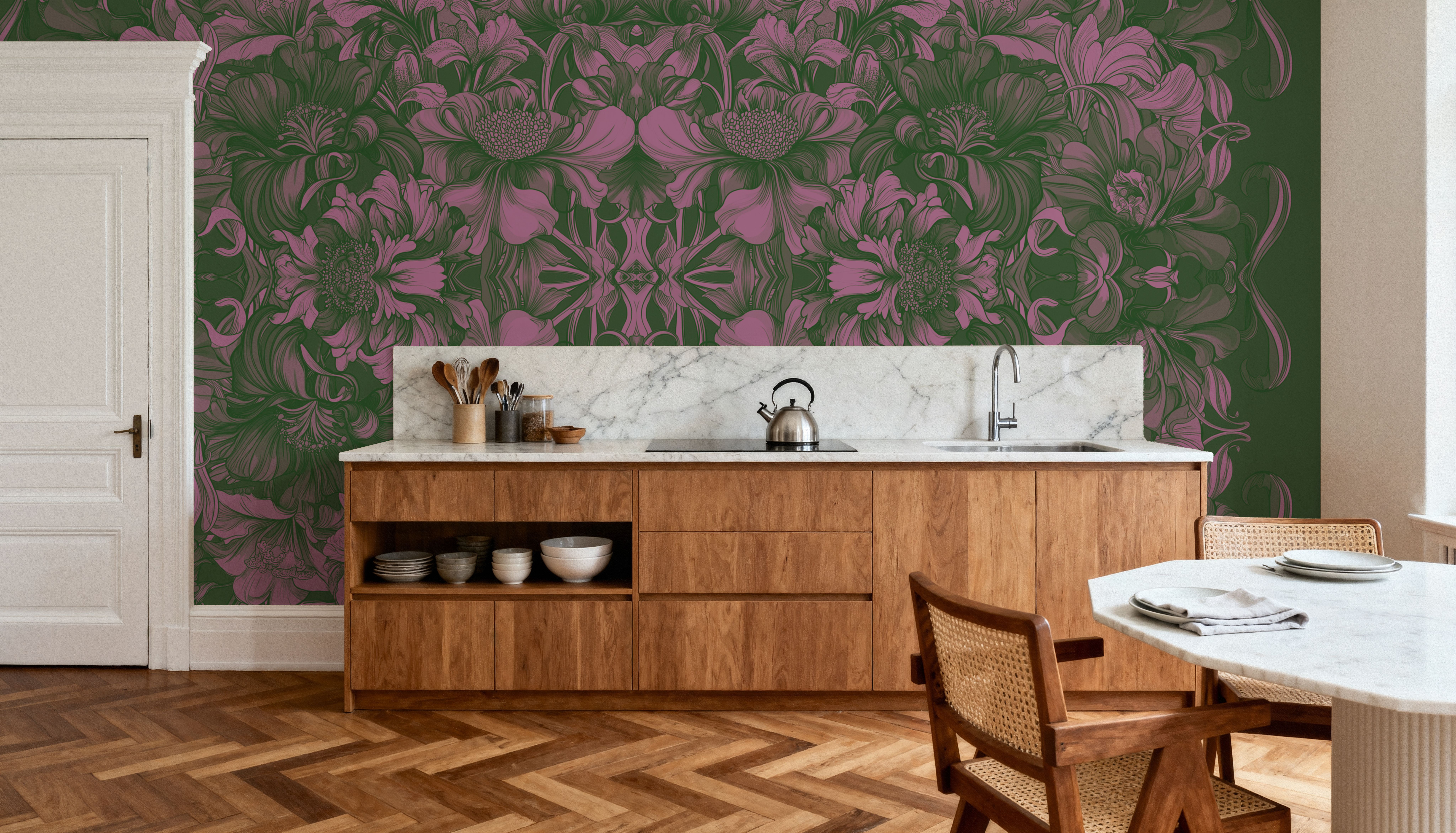 Scandi Flower Ceiling VI